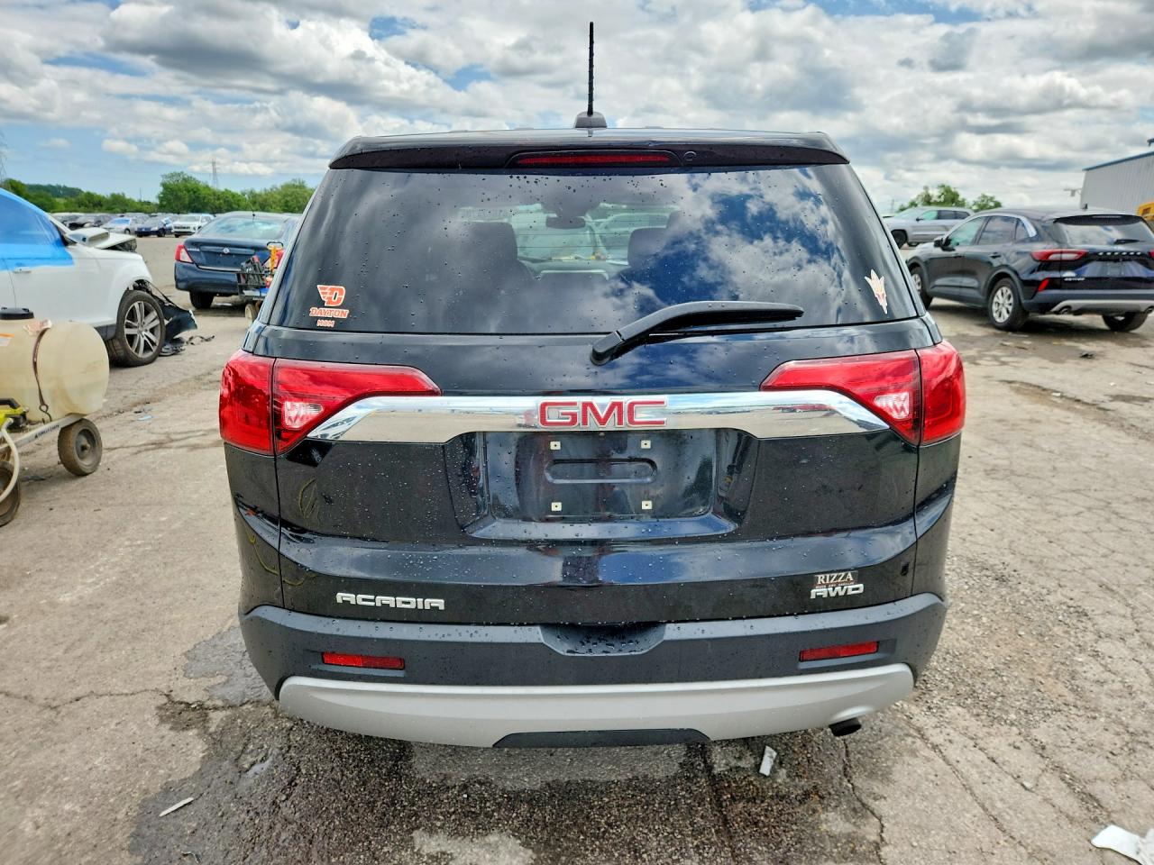 2019 Gmc Acadia Sle Black vin: 1GKKNRLA0KZ224021