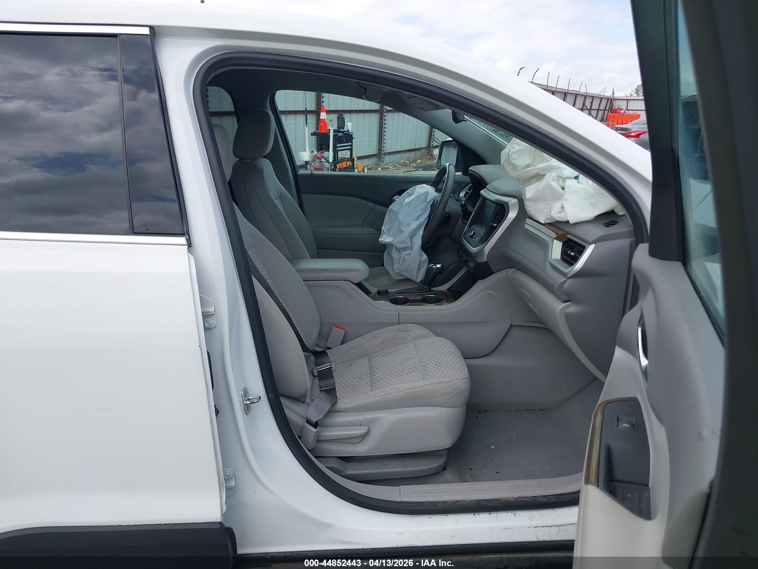 2017 Gmc Acadia Sle-1 White vin: 1GKKNRLA2HZ323691