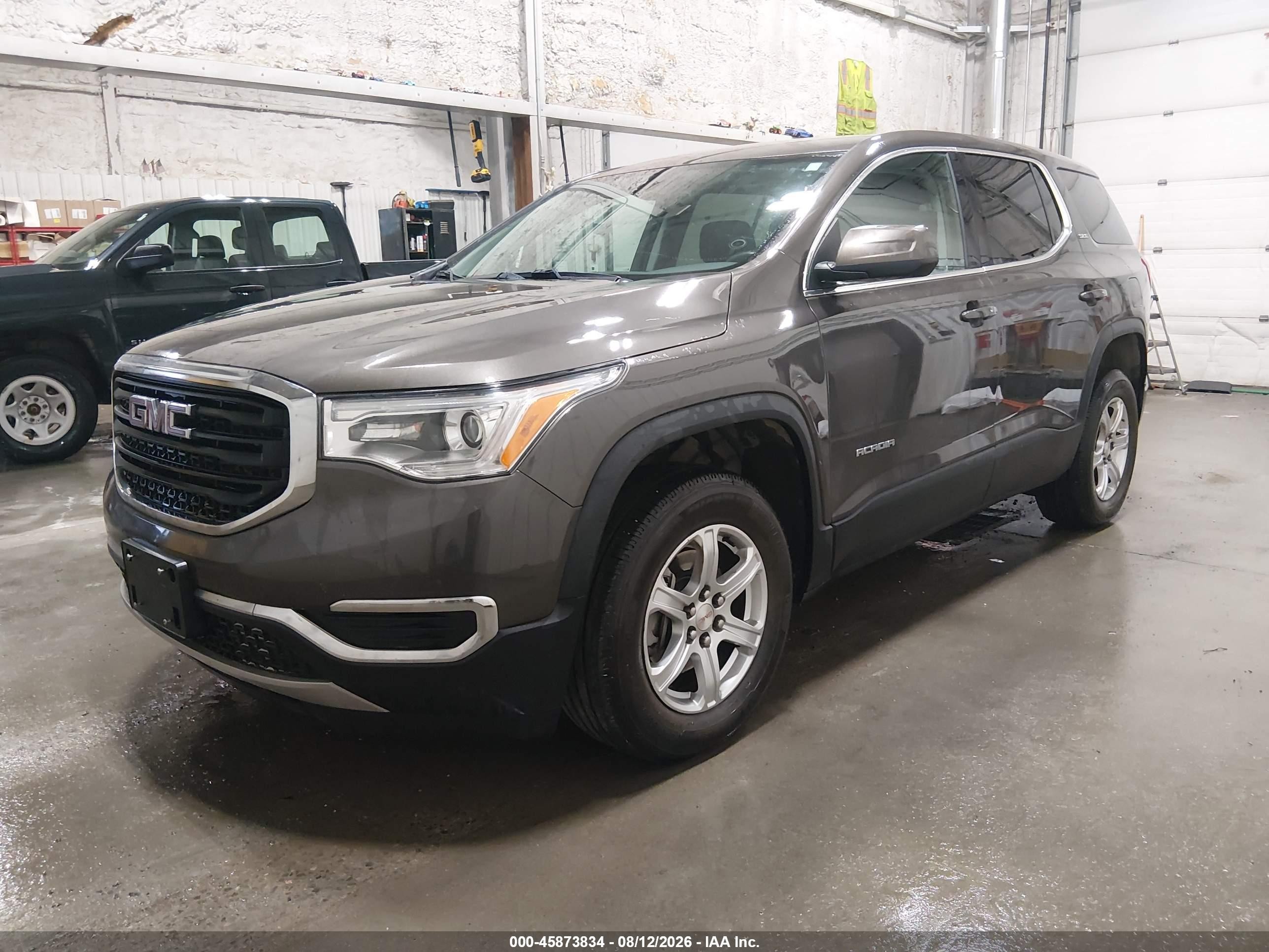 2019 Gmc Acadia Sle-1 Brown vin: 1GKKNRLA4KZ256678