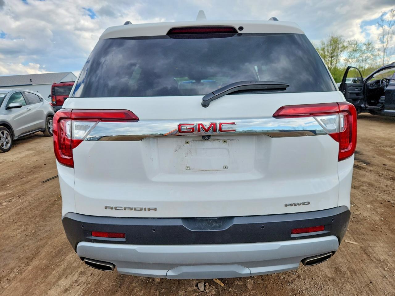 2020 Gmc Acadia Sle Белый vin: 1GKKNRLS2LZ146366