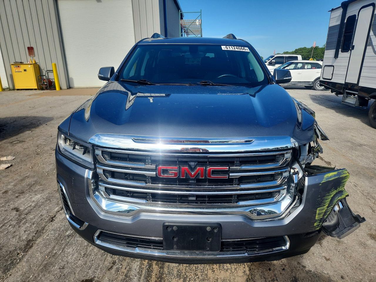 2020 Gmc Acadia Sle Gray vin: 1GKKNRLS3LZ195026