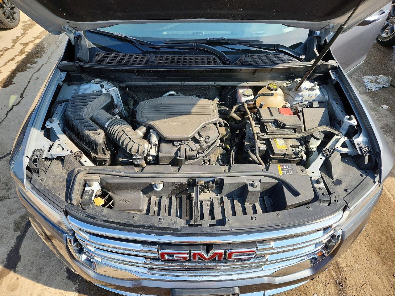2021 Gmc Acadia Sle Gray vin: 1GKKNRLS3MZ204714