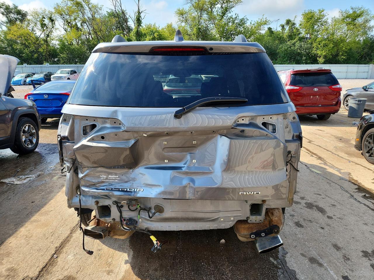 2021 Gmc Acadia Sle Gray vin: 1GKKNRLS3MZ204714