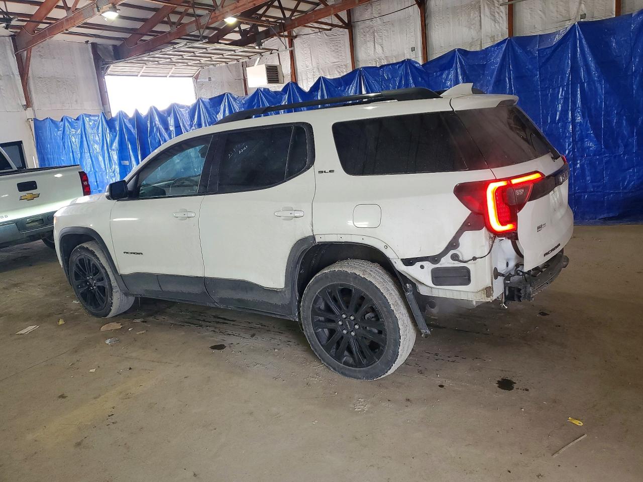 2021 Gmc Acadia Sle Белый vin: 1GKKNRLS6MZ232524