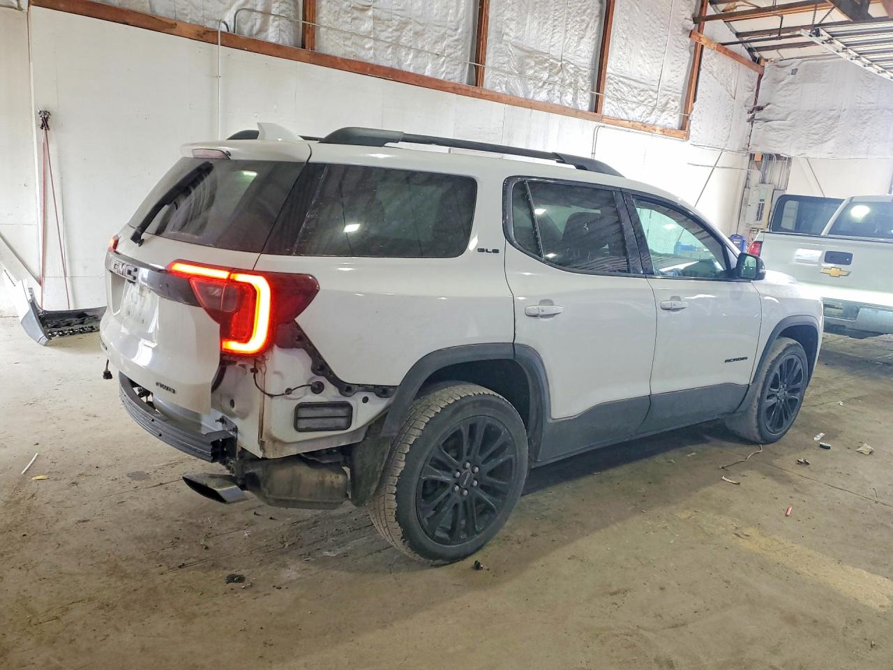 2021 Gmc Acadia Sle Белый vin: 1GKKNRLS6MZ232524