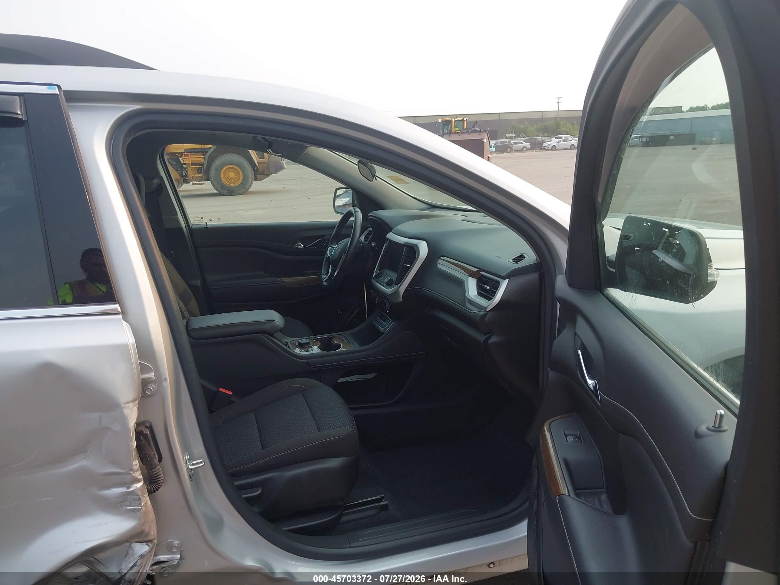 2020 Gmc Acadia Fwd Sle Silver vin: 1GKKNRLS7LZ133631
