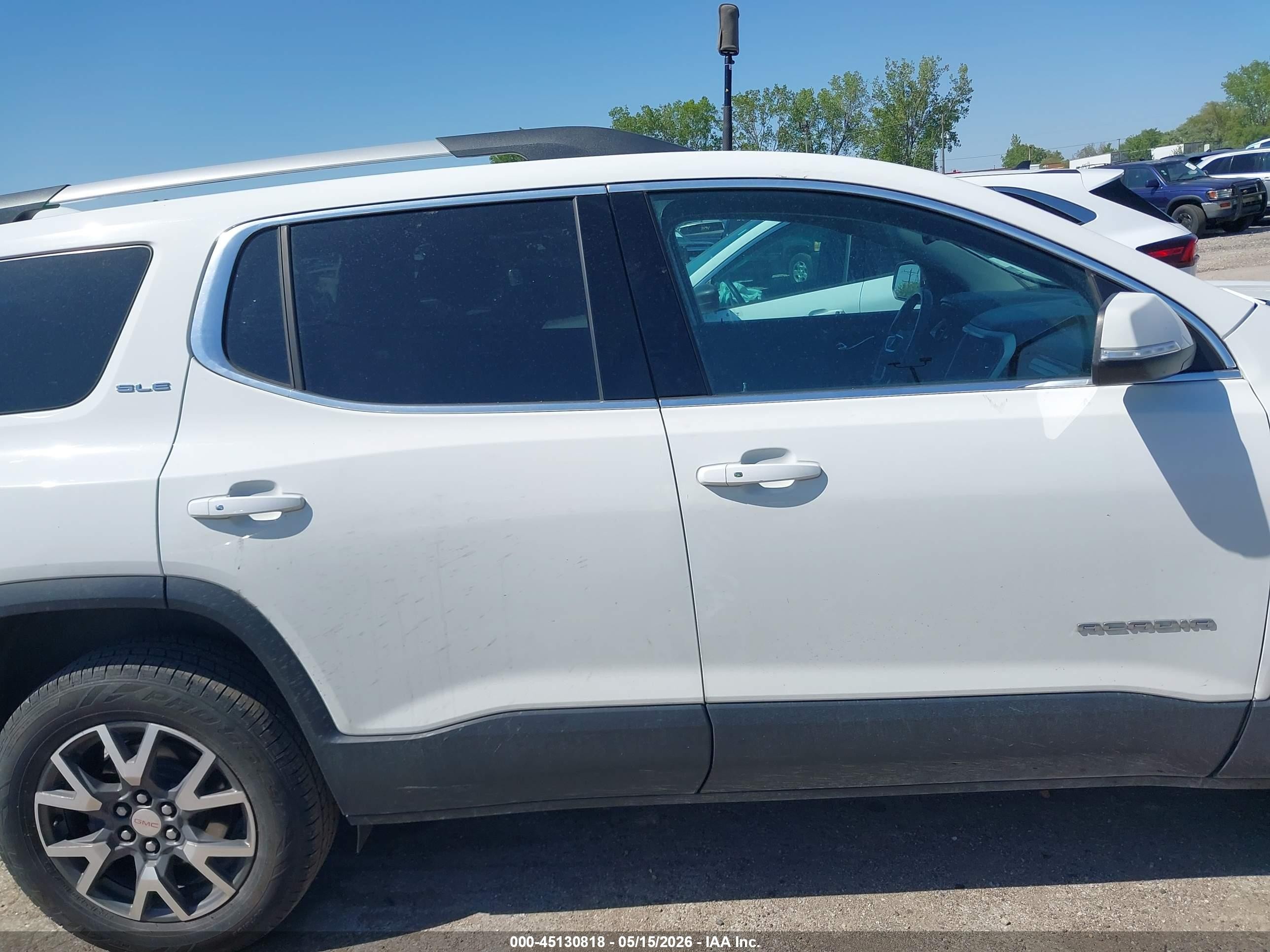2020 Gmc Acadia Fwd Sle Белый vin: 1GKKNRLS8LZ197757
