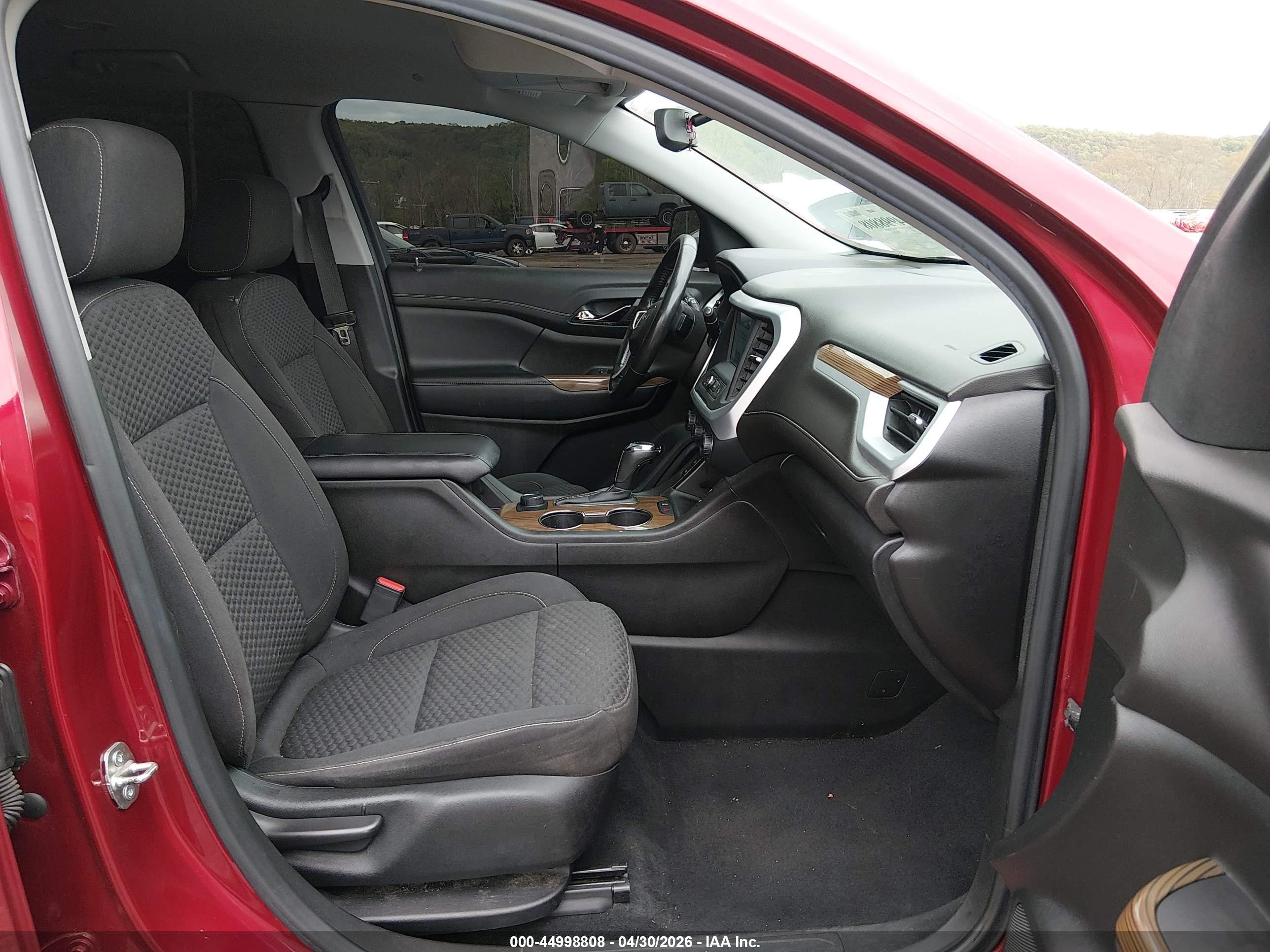 2019 Gmc Acadia Sle-2 Red vin: 1GKKNSLA4KZ283841