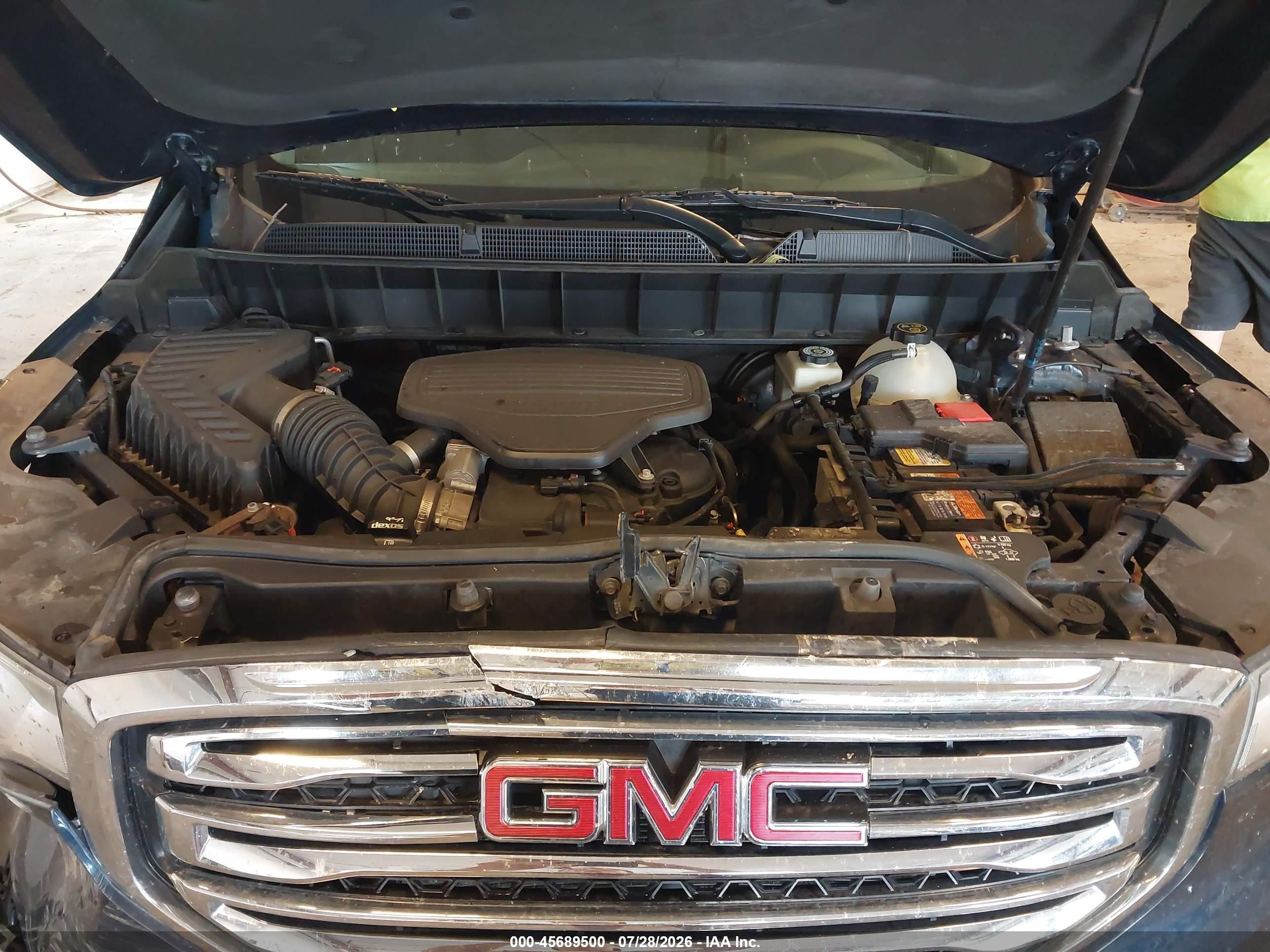 2017 Gmc Acadia Sle-2 Blue vin: 1GKKNSLS0HZ257948