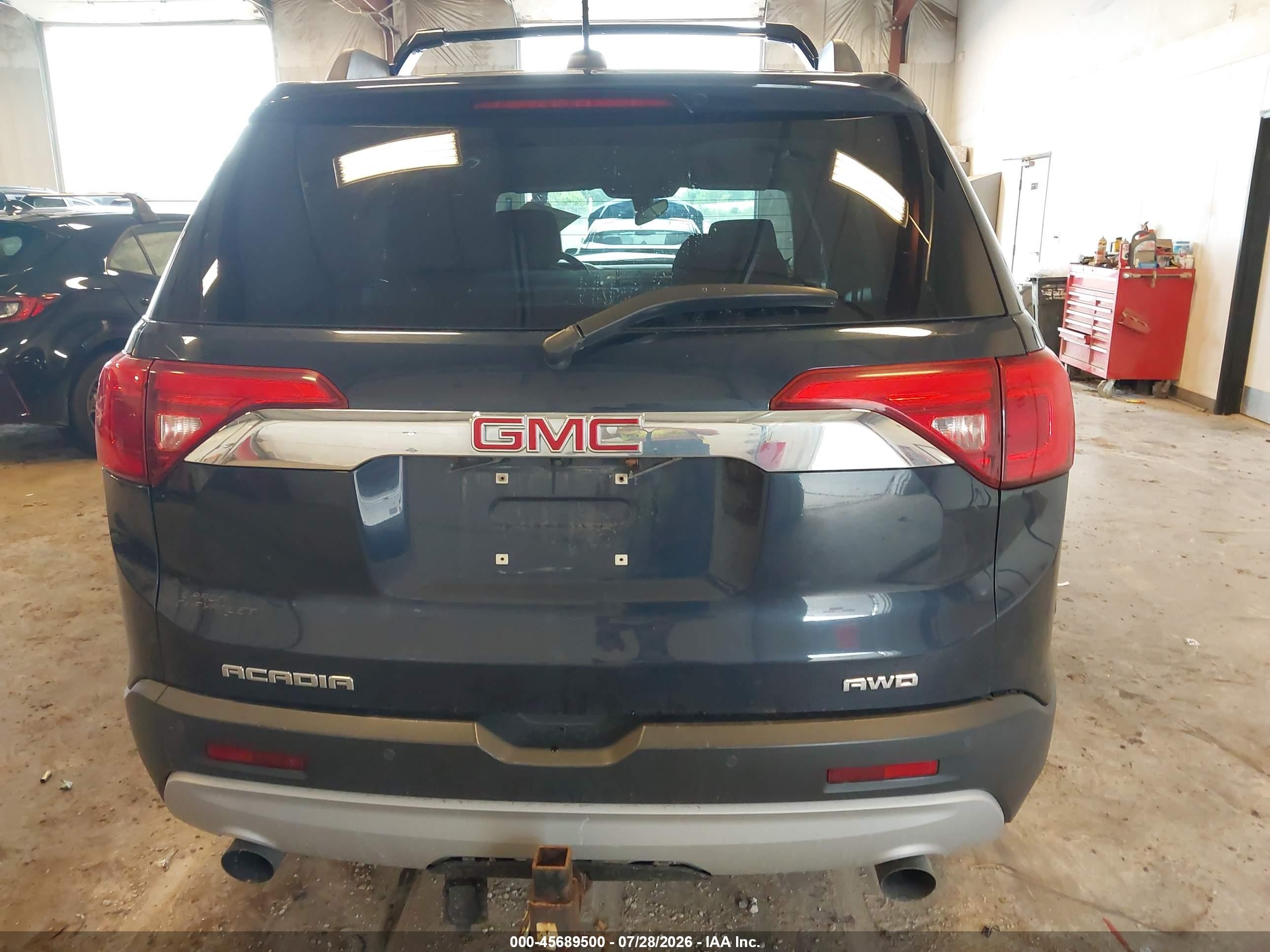 2017 Gmc Acadia Sle-2 Blue vin: 1GKKNSLS0HZ257948