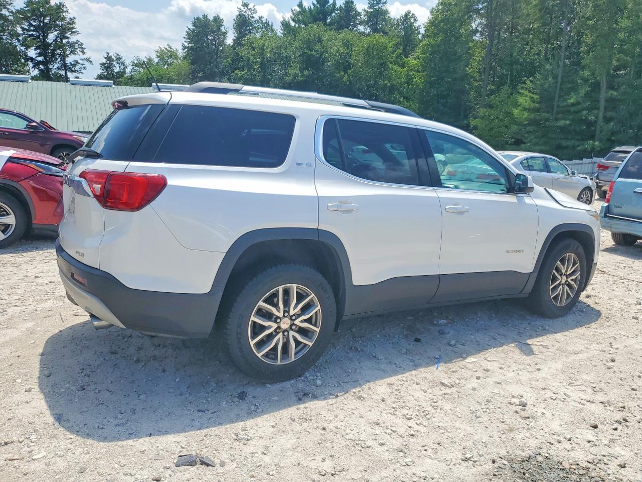 2017 Gmc Acadia Sle White vin: 1GKKNSLS1HZ305442