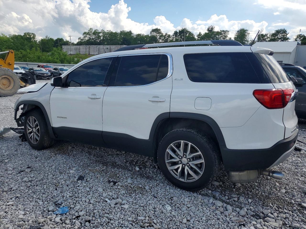 2019 Gmc Acadia Sle Белый vin: 1GKKNSLS2KZ259479