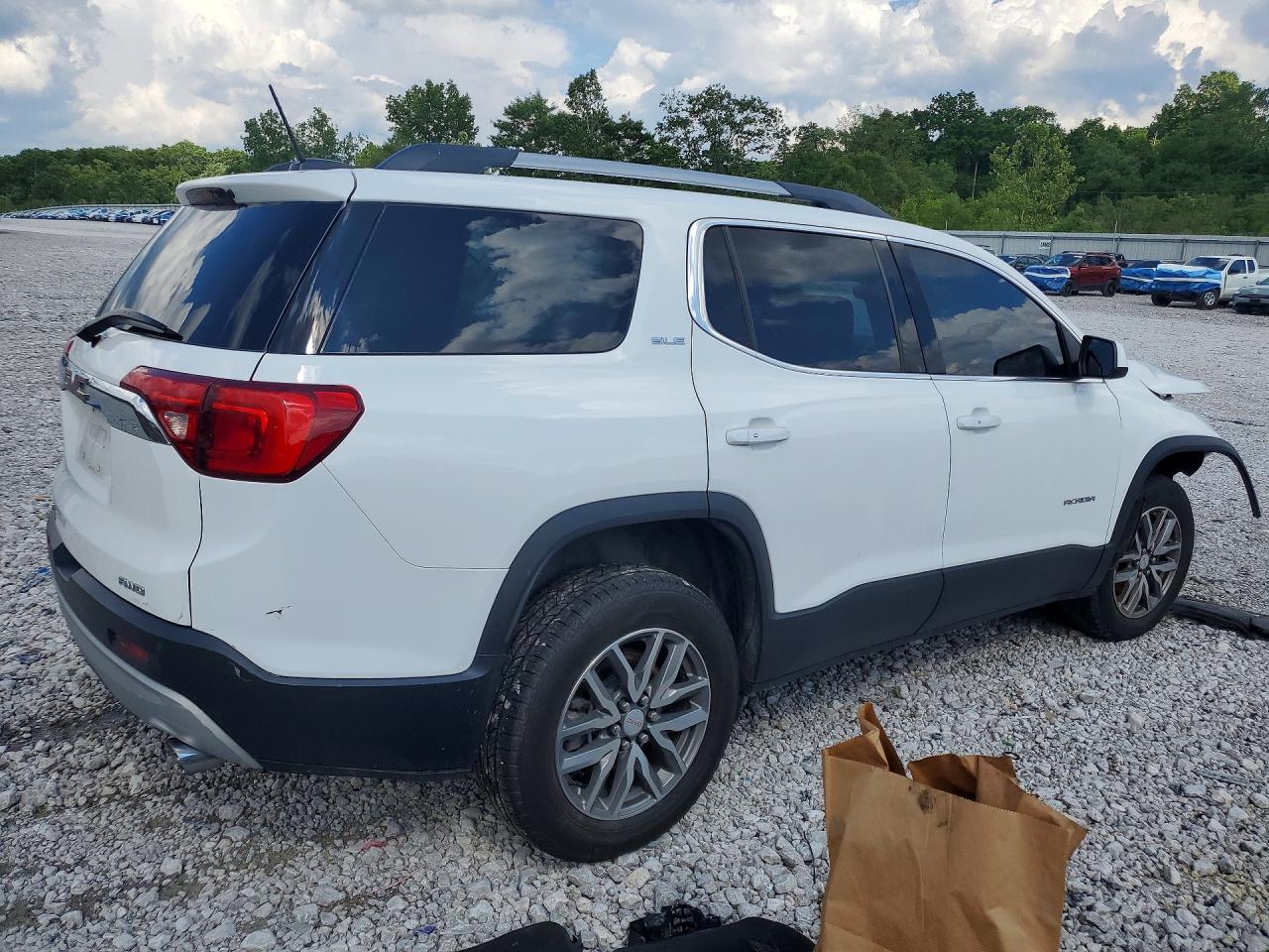 2019 Gmc Acadia Sle Белый vin: 1GKKNSLS2KZ259479