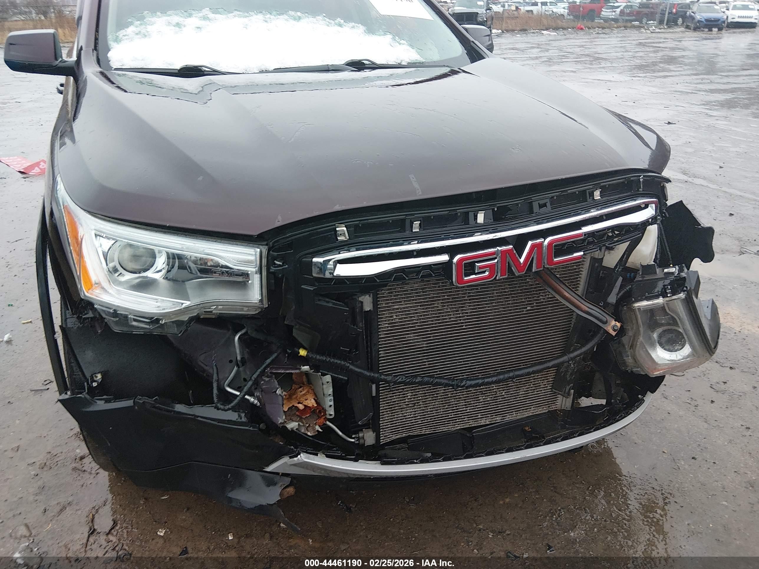 2018 Gmc Acadia Sle-2 Purple vin: 1GKKNSLS3JZ198996
