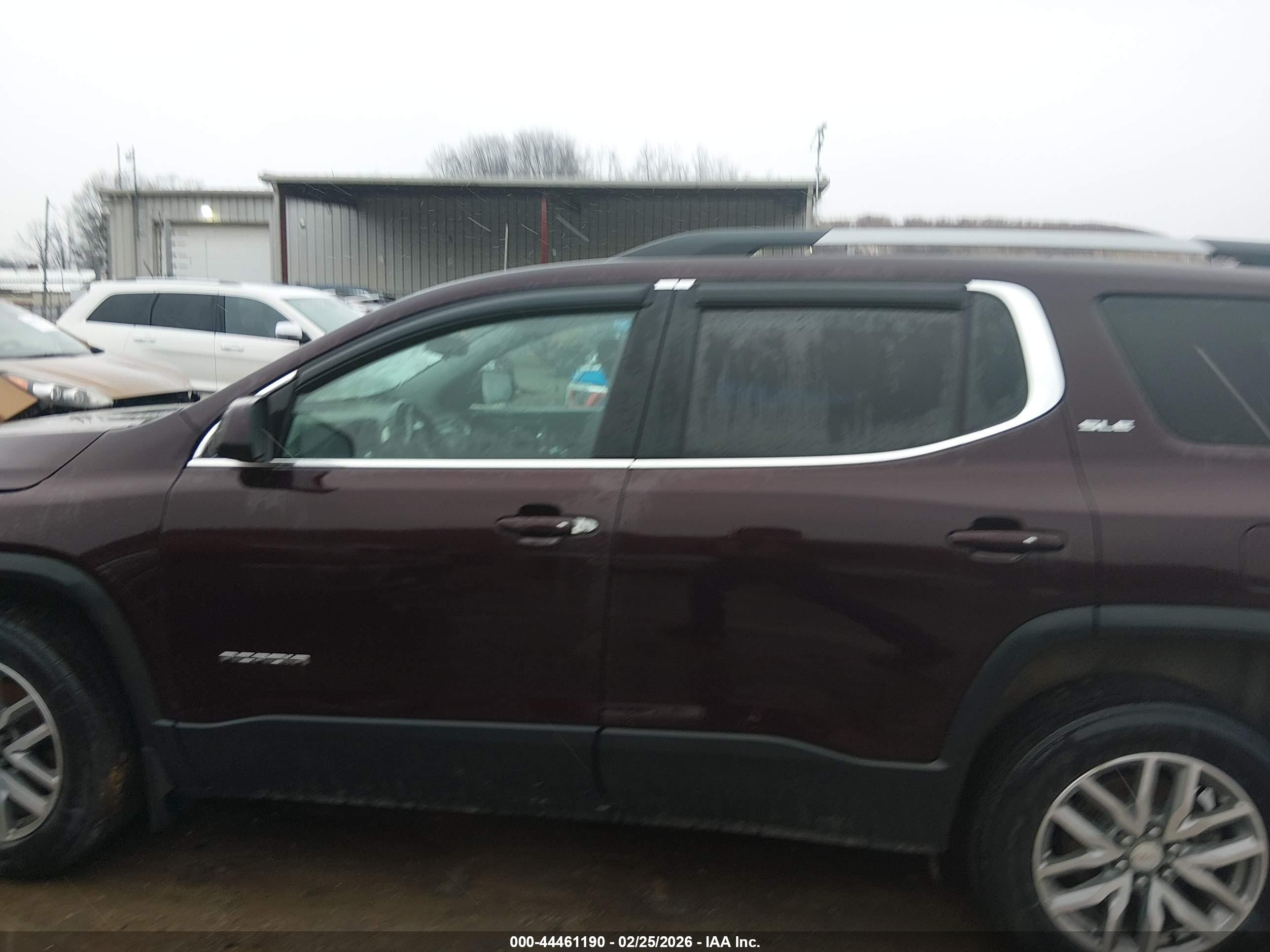 2018 Gmc Acadia Sle-2 Purple vin: 1GKKNSLS3JZ198996