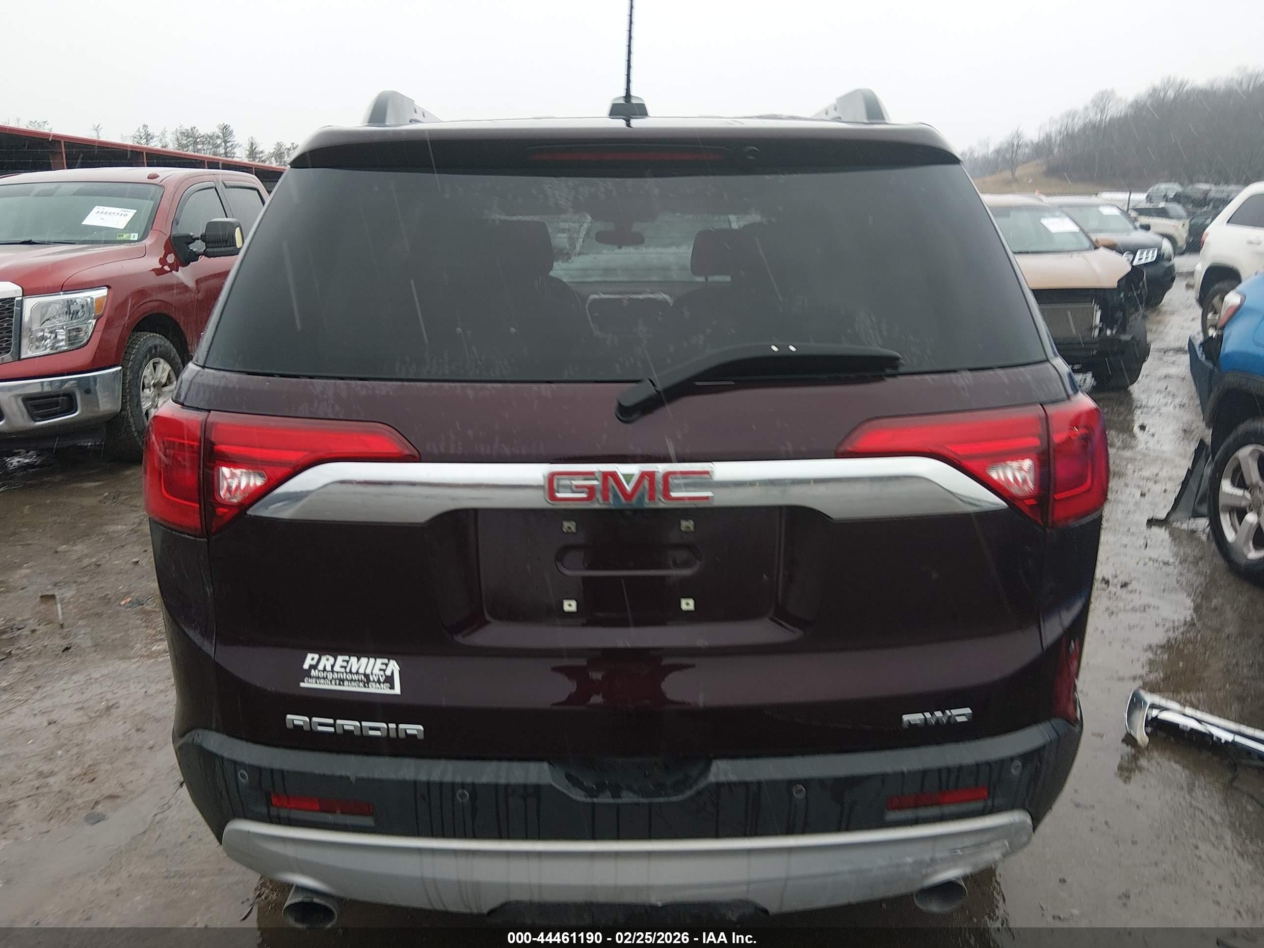 2018 Gmc Acadia Sle-2 Purple vin: 1GKKNSLS3JZ198996