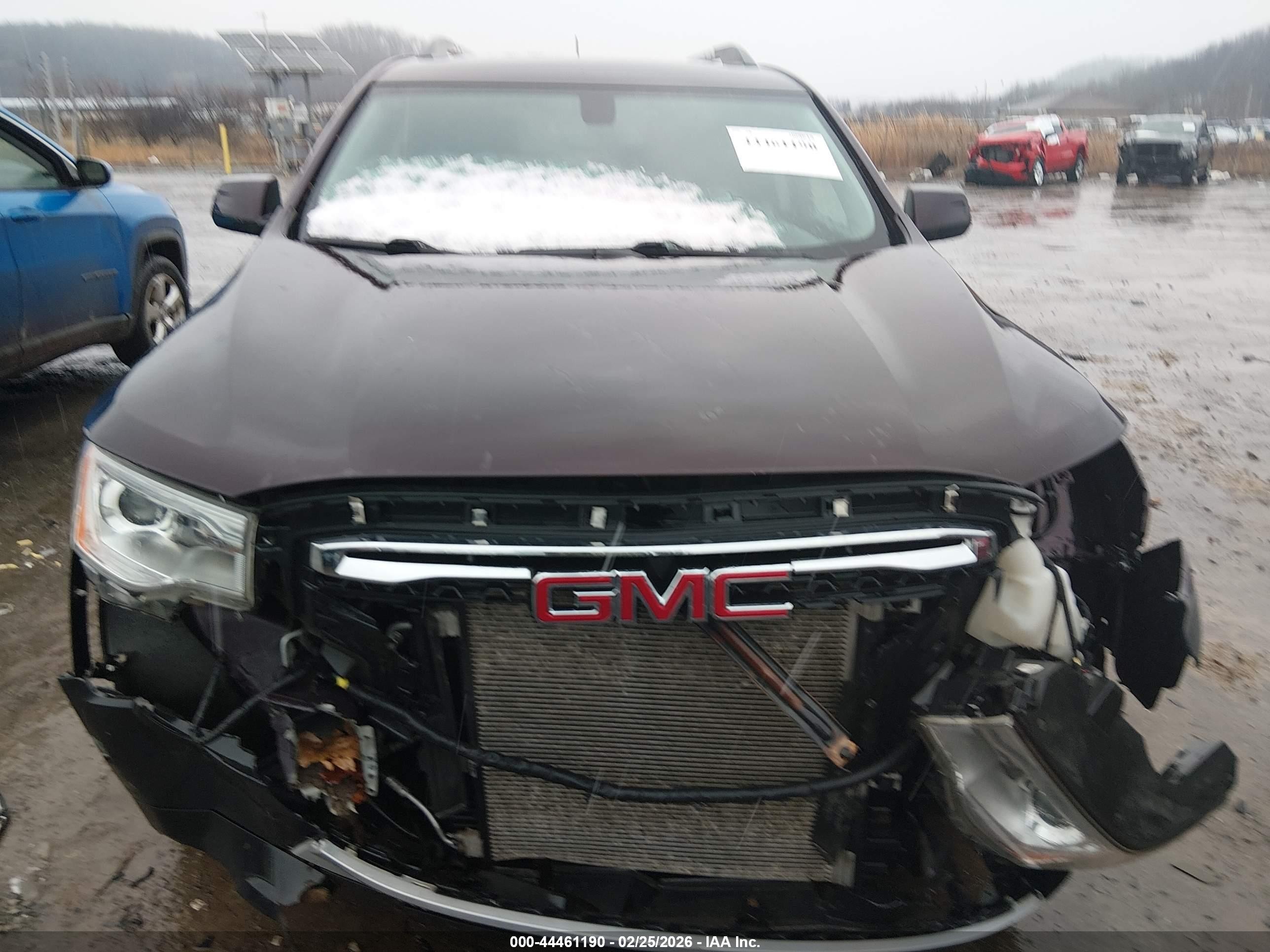 2018 Gmc Acadia Sle-2 Purple vin: 1GKKNSLS3JZ198996