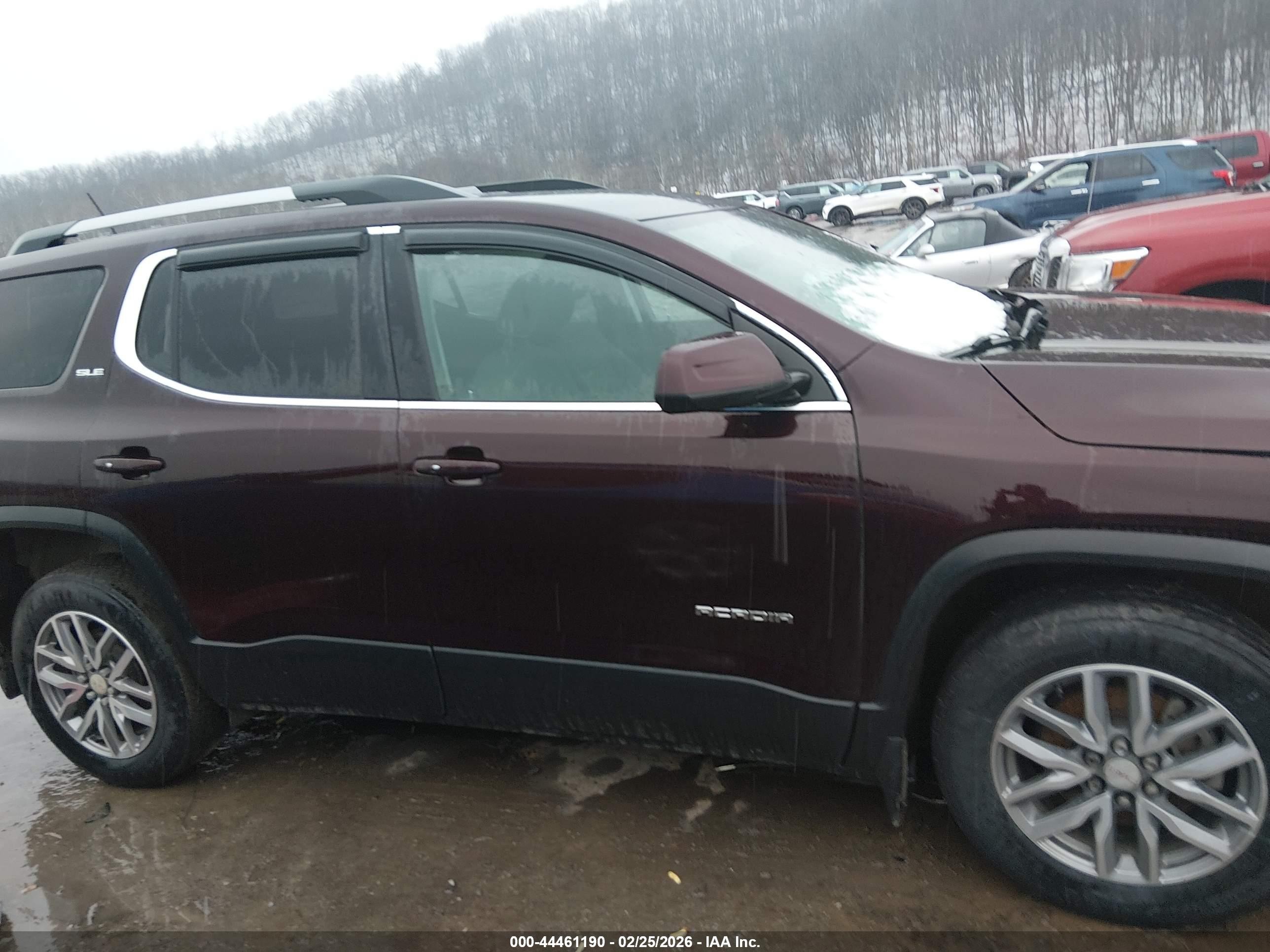 2018 Gmc Acadia Sle-2 Purple vin: 1GKKNSLS3JZ198996
