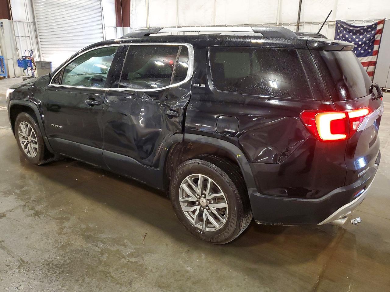 2019 Gmc Acadia Sle Black vin: 1GKKNSLS3KZ224532