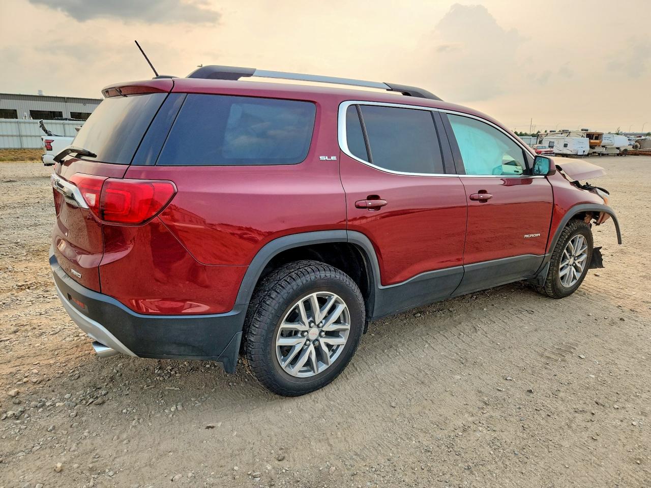 2017 Gmc Acadia Sle Бордовый vin: 1GKKNSLS4HZ250842