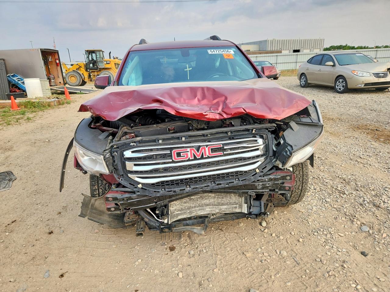 2017 Gmc Acadia Sle Бордовый vin: 1GKKNSLS4HZ250842