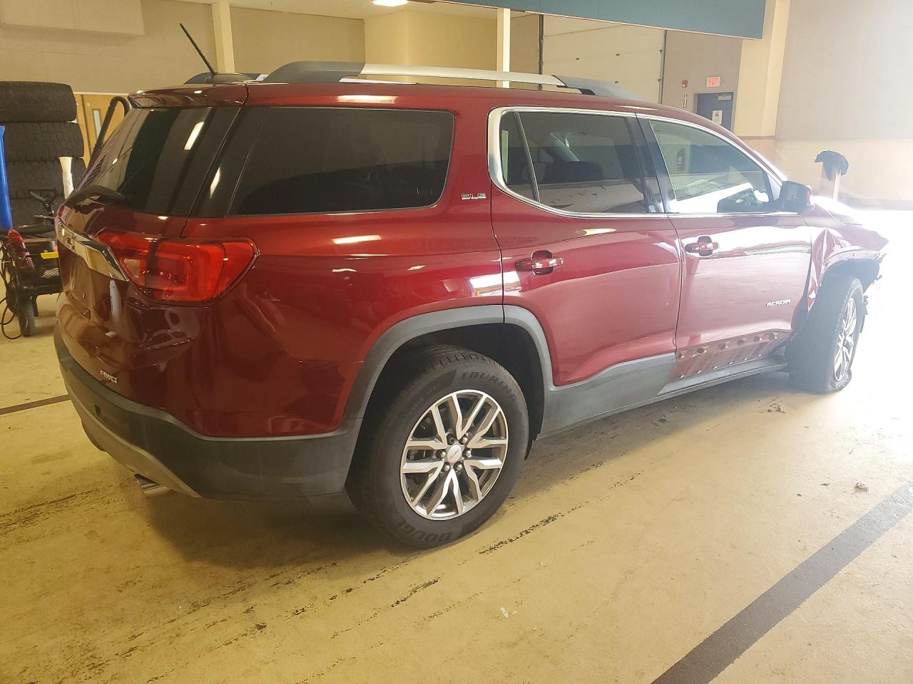 2017 Gmc Acadia Sle Red vin: 1GKKNSLS5HZ149437