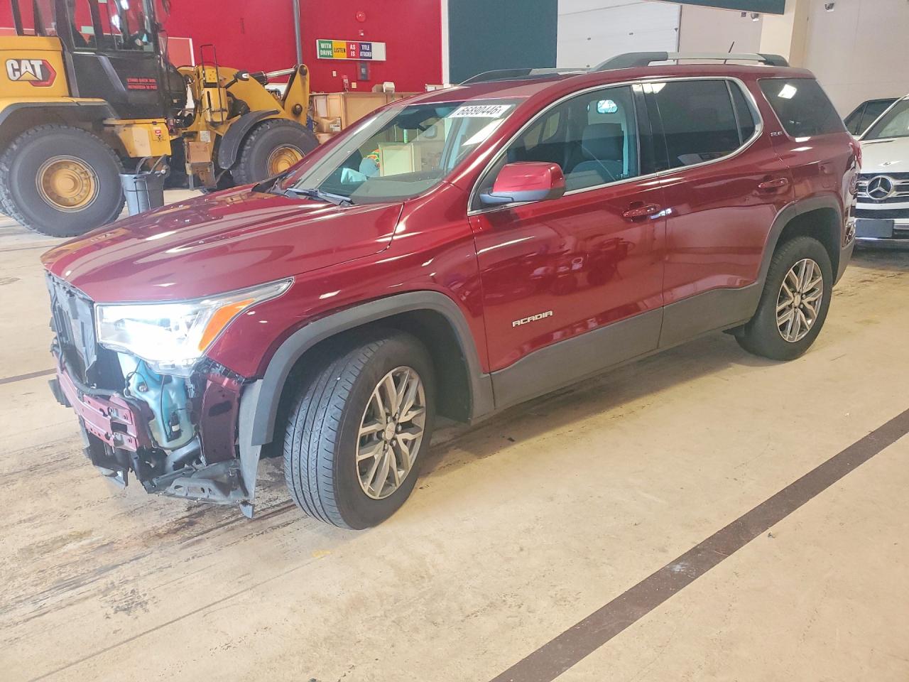 2017 Gmc Acadia Sle Red vin: 1GKKNSLS5HZ149437