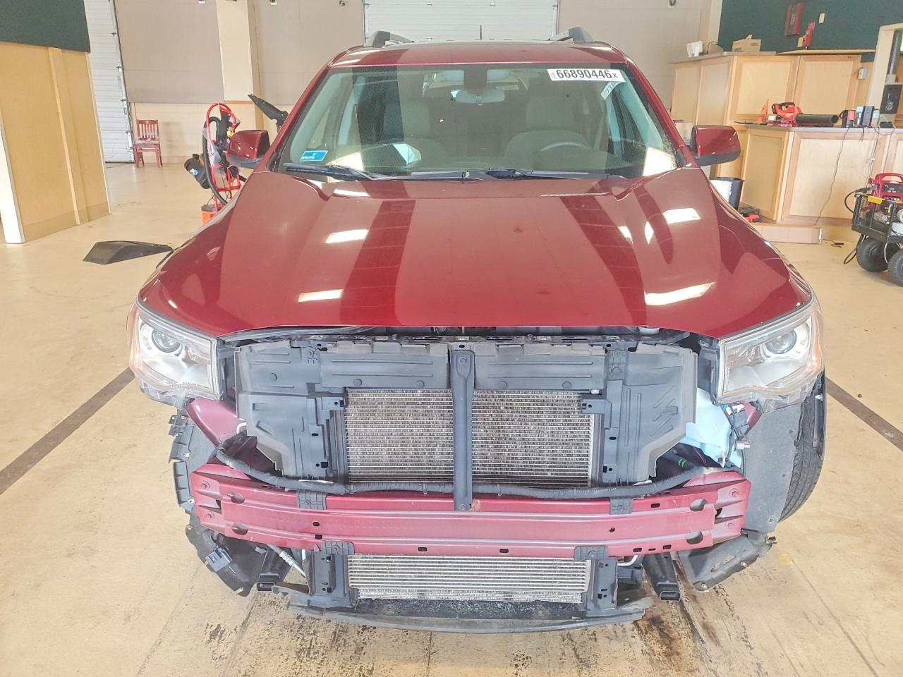 2017 Gmc Acadia Sle Red vin: 1GKKNSLS5HZ149437