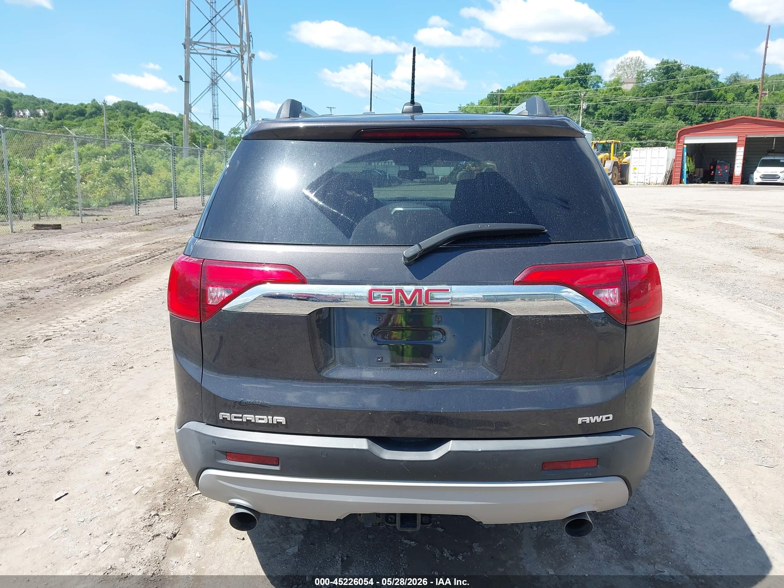 2018 Gmc Acadia Sle-2 Gray vin: 1GKKNSLS6JZ121474