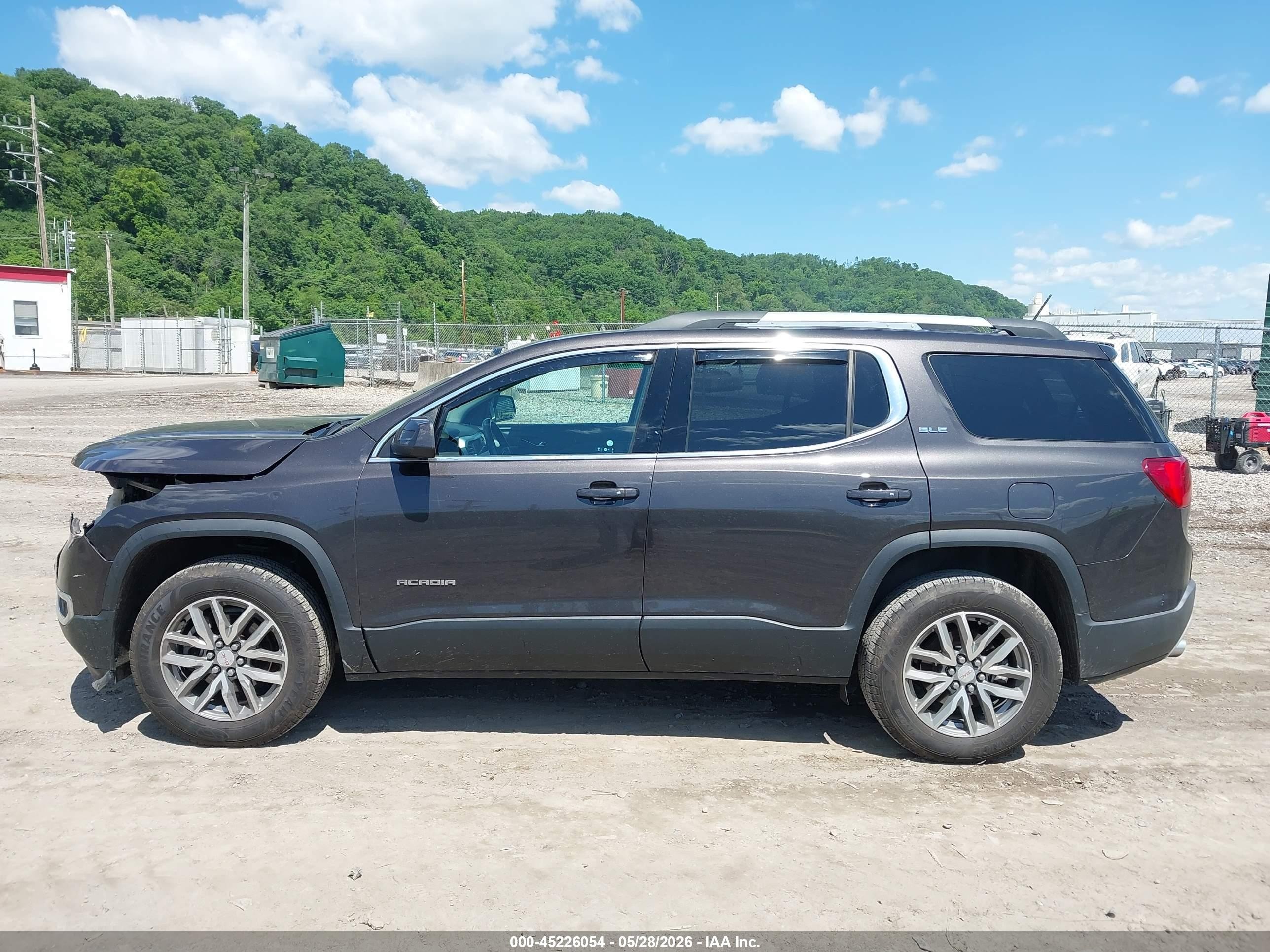 2018 Gmc Acadia Sle-2 Gray vin: 1GKKNSLS6JZ121474