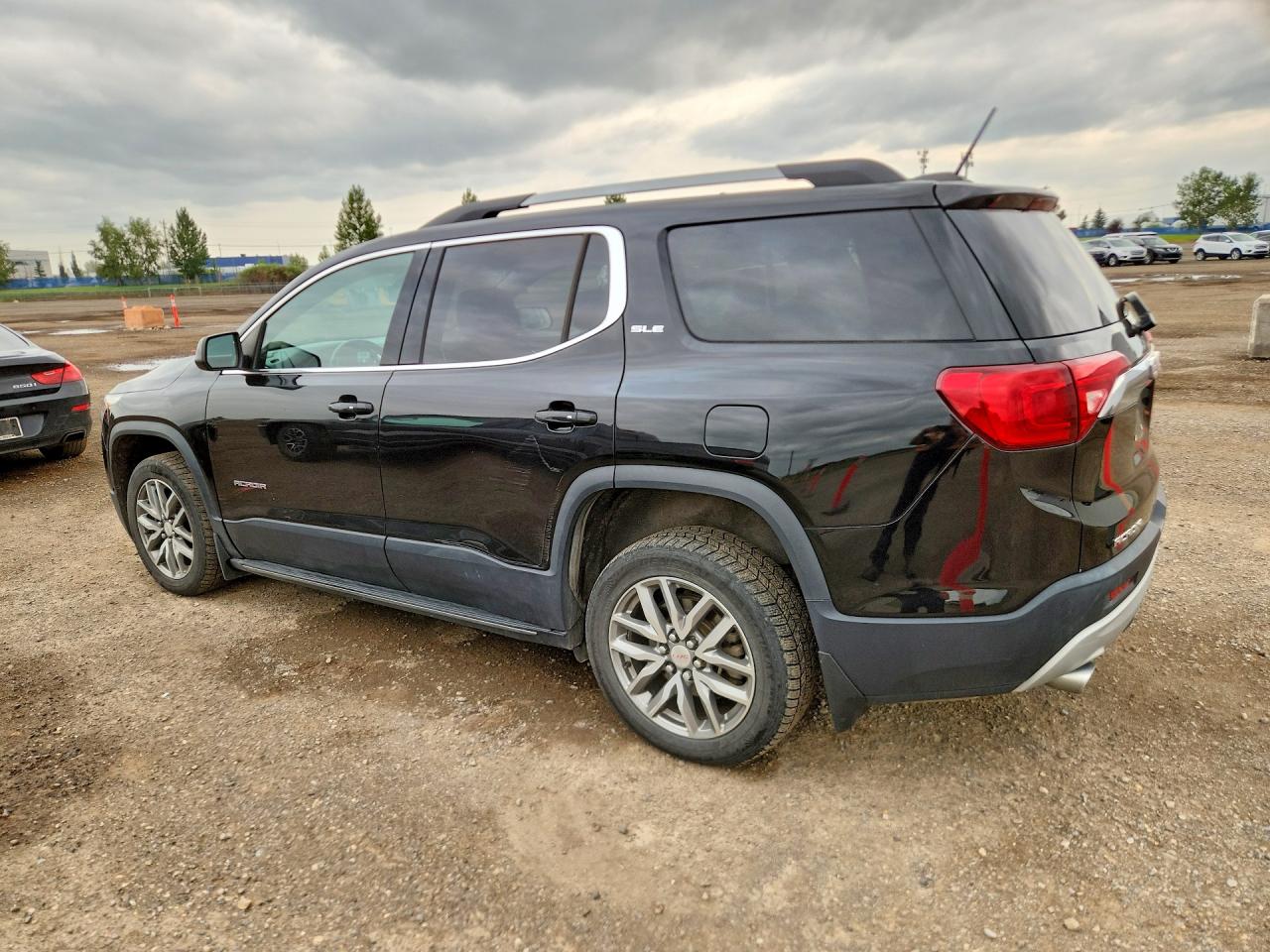 2018 Gmc Acadia Sle Black vin: 1GKKNSLS6JZ173087