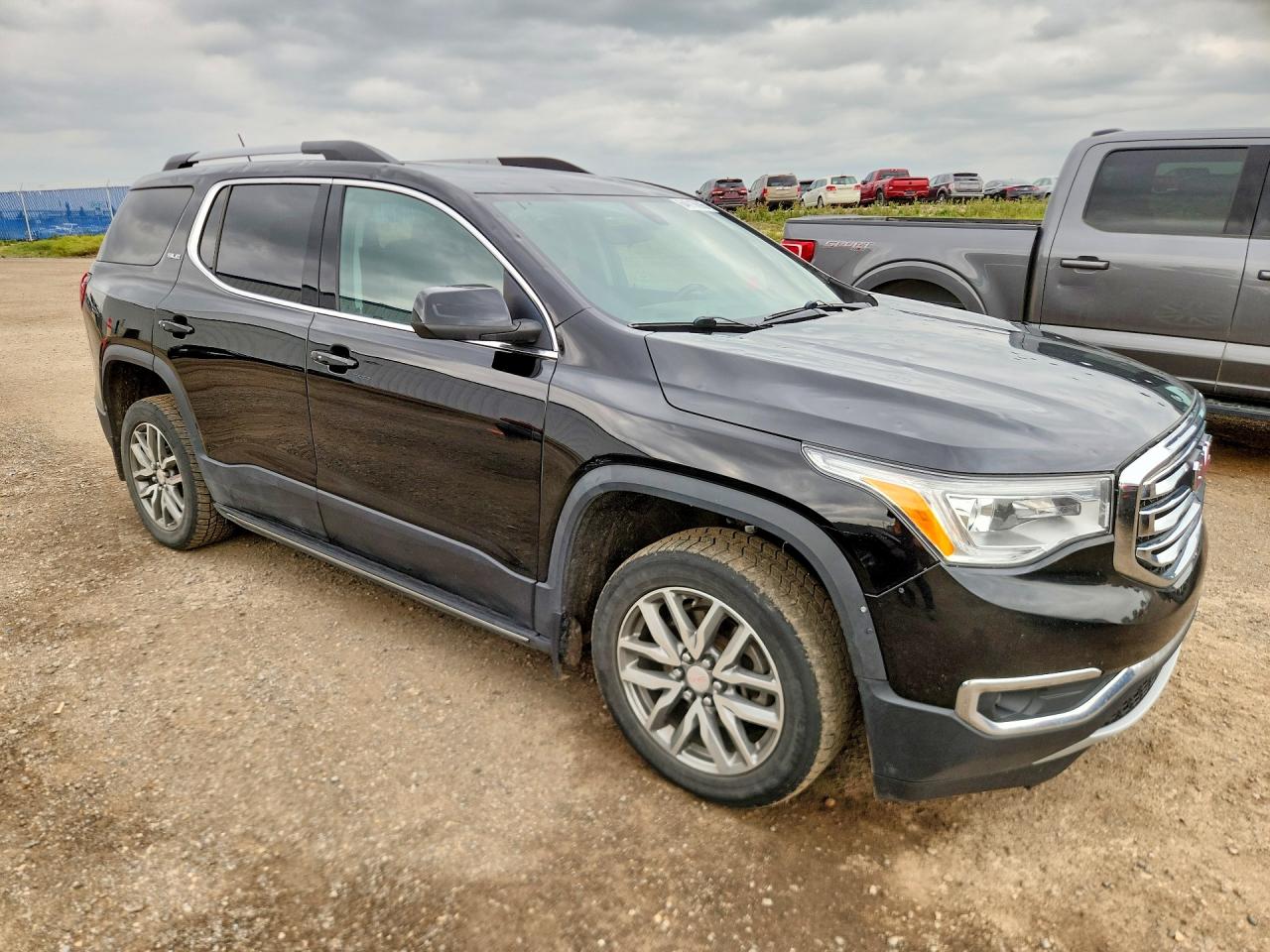 2018 Gmc Acadia Sle Black vin: 1GKKNSLS6JZ173087