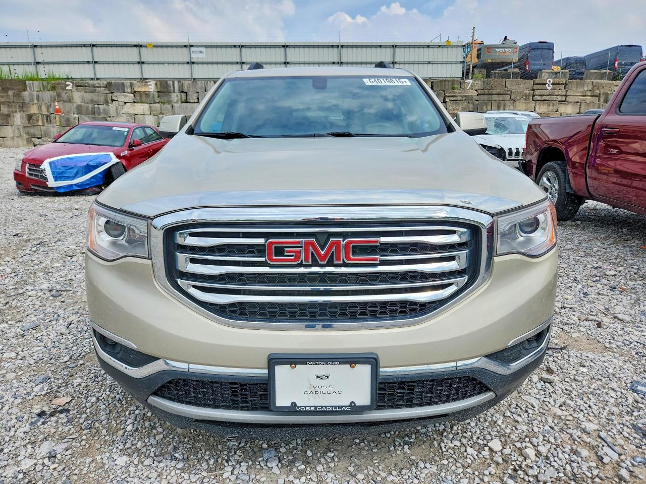2017 Gmc Acadia Sle Бежевый vin: 1GKKNSLS7HZ138875