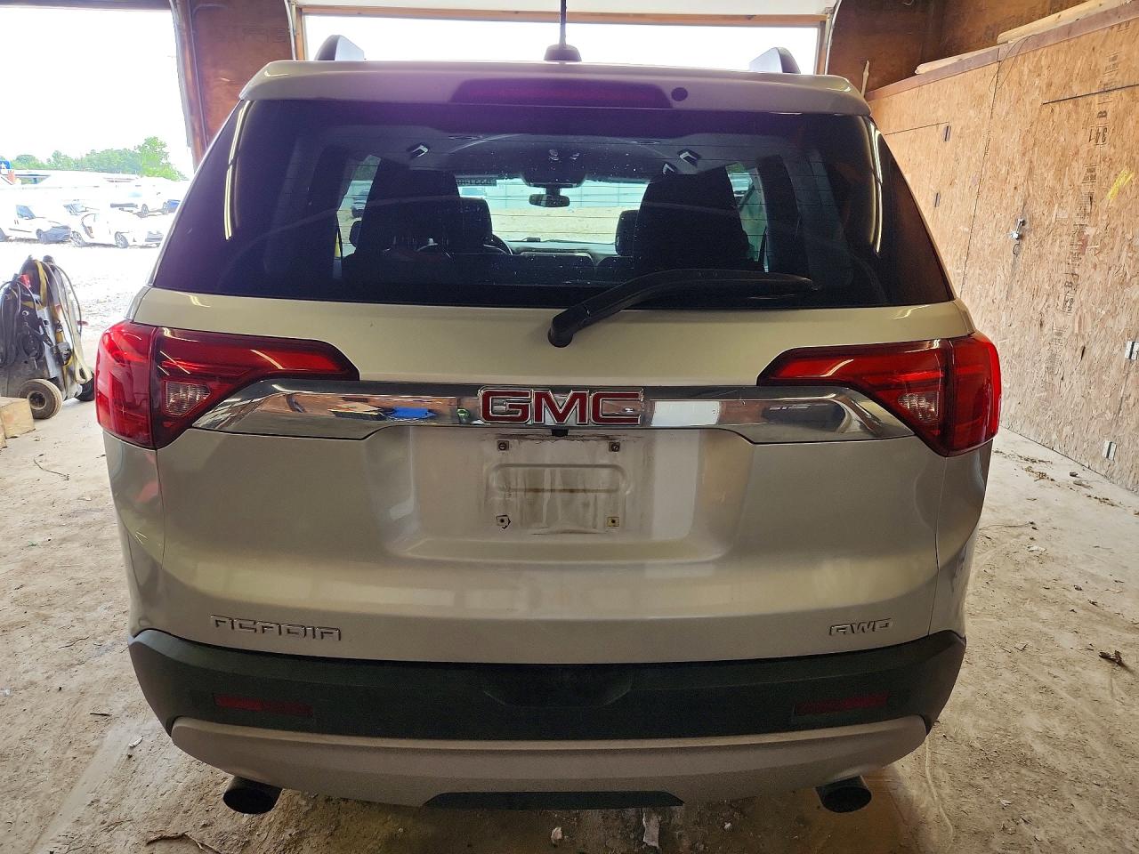 2017 Gmc Acadia Sle Silver vin: 1GKKNSLS7HZ311410
