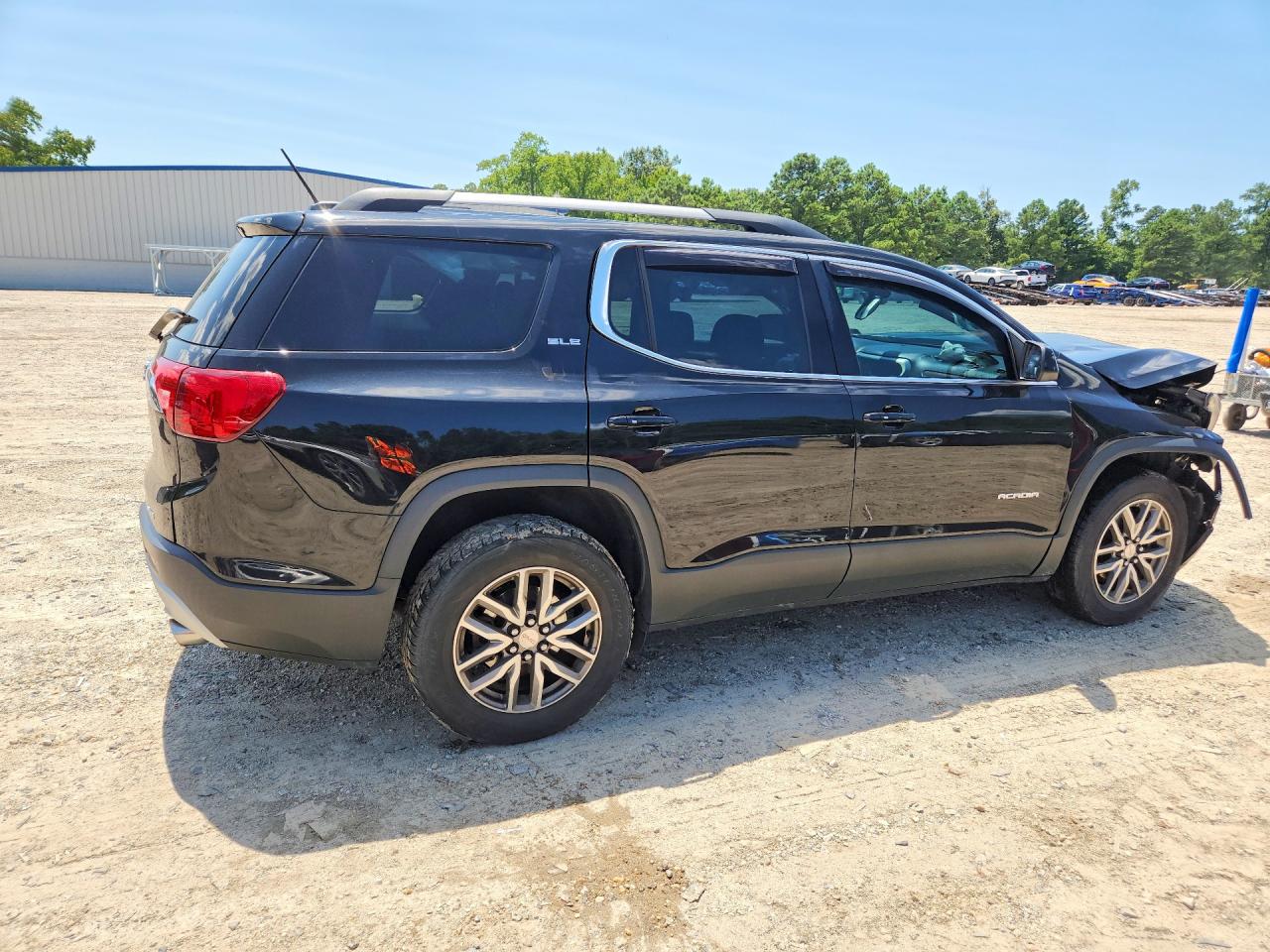 2018 Gmc Acadia Sle Black vin: 1GKKNSLSXJZ166613