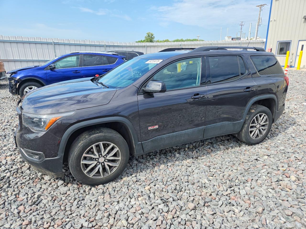 2017 Gmc Acadia All Terrain Charcoal vin: 1GKKNTLS6HZ237340