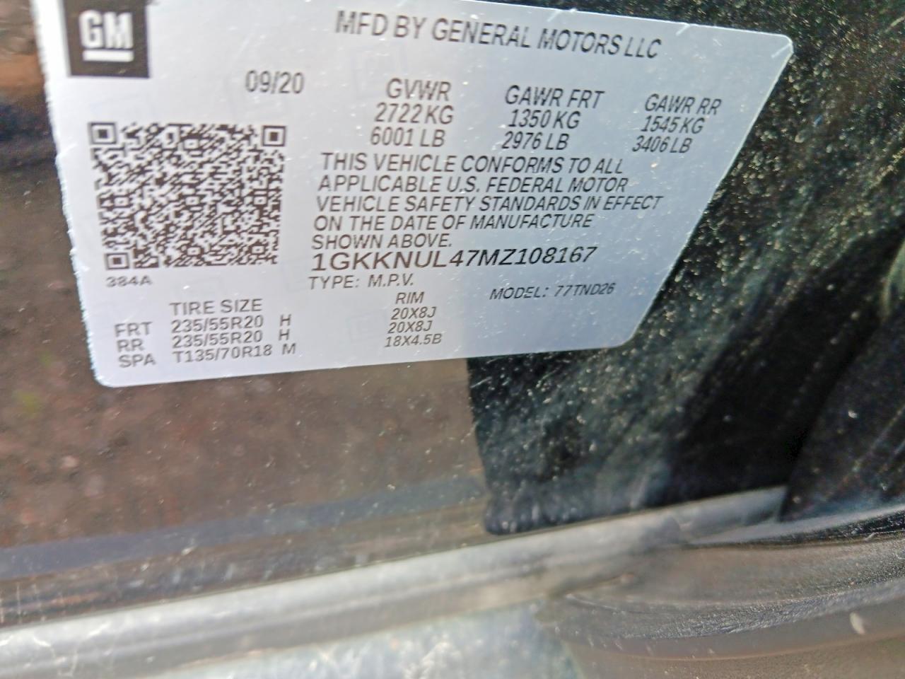 2021 Gmc Acadia Slt Black vin: 1GKKNUL47MZ108167