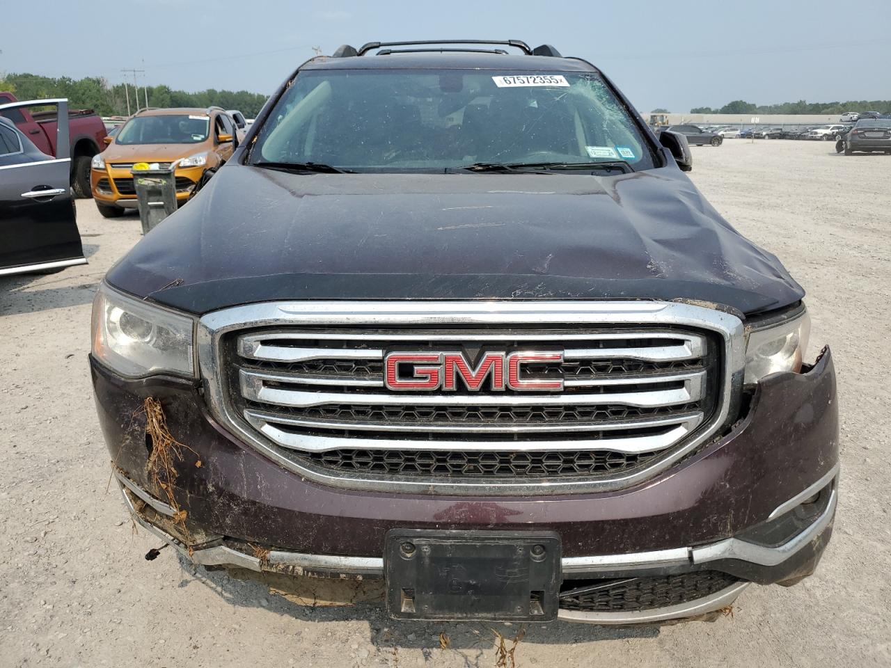 2018 Gmc Acadia Slt-1 Темно-бордовый vin: 1GKKNULS0JZ152571