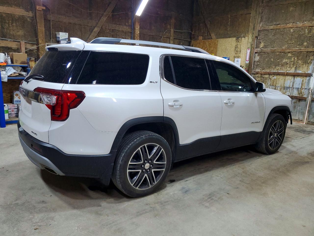 2023 Gmc Acadia Slt White vin: 1GKKNULS0PZ252582