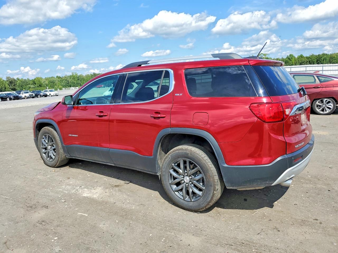 2019 Gmc Acadia Slt-1 Красный vin: 1GKKNULS7KZ254001