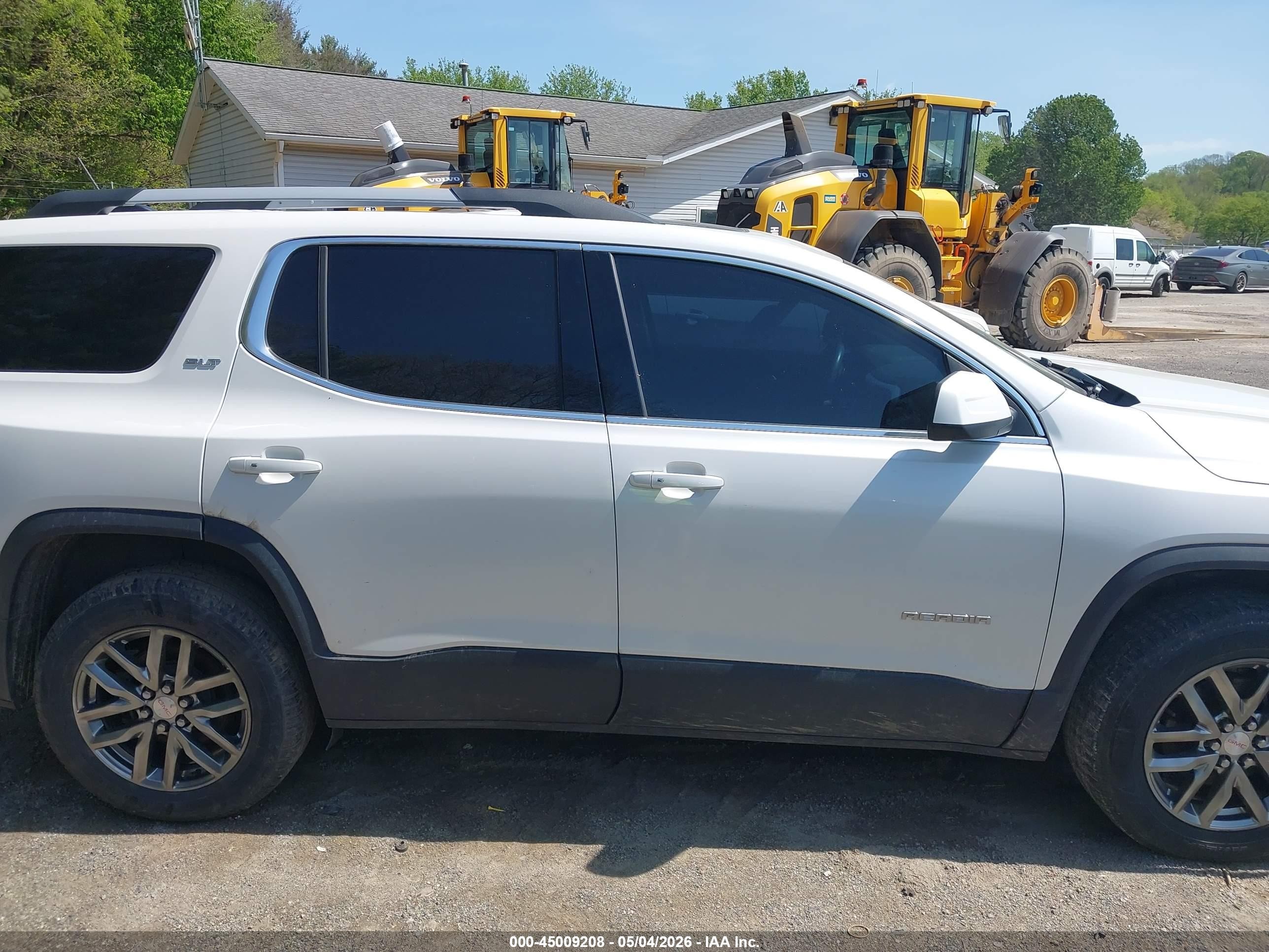 2017 Gmc Acadia Slt-1 White vin: 1GKKNULS8HZ286237