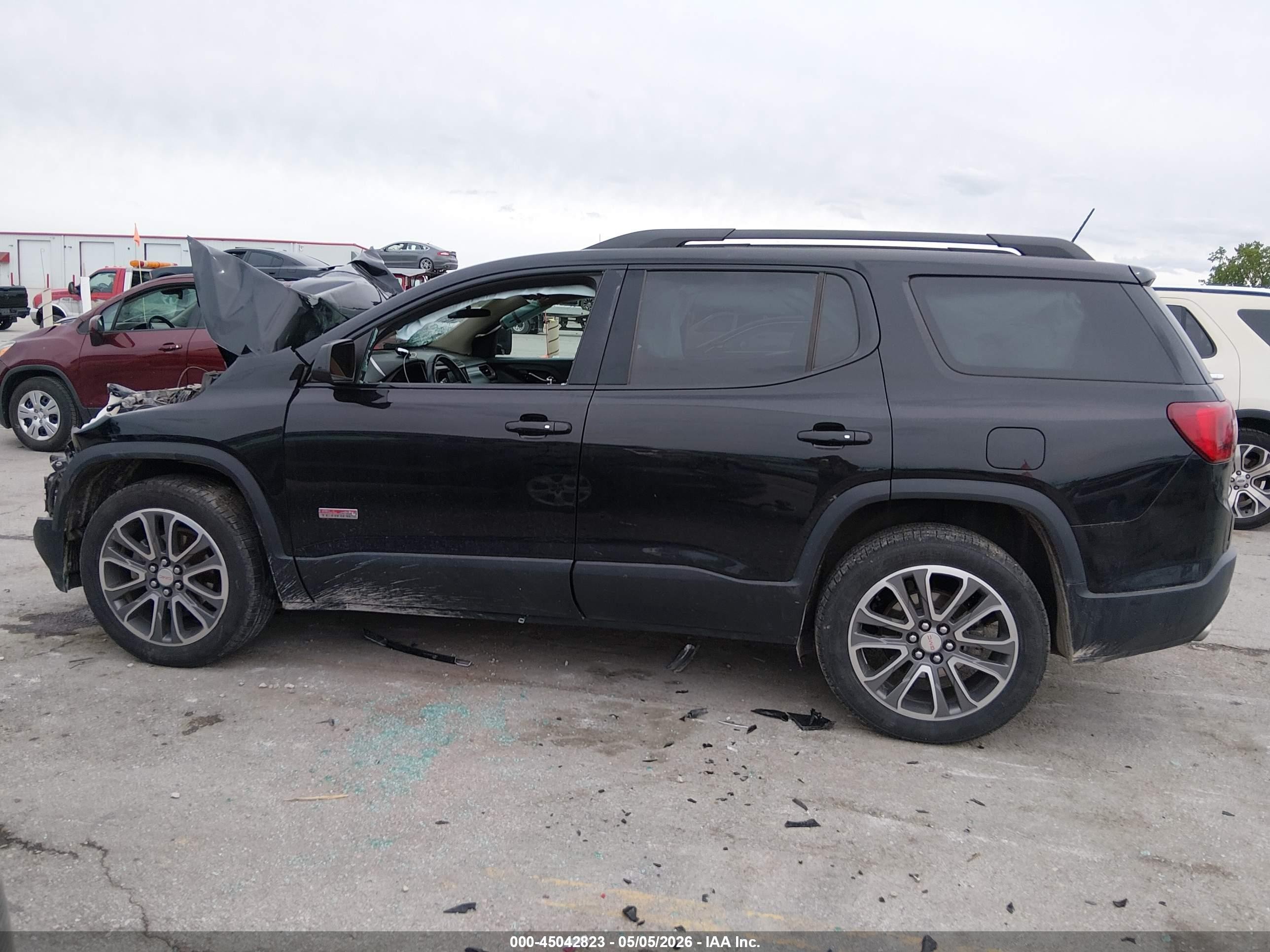 2017 Gmc Acadia Slt-1 Черный vin: 1GKKNVLS6HZ216144