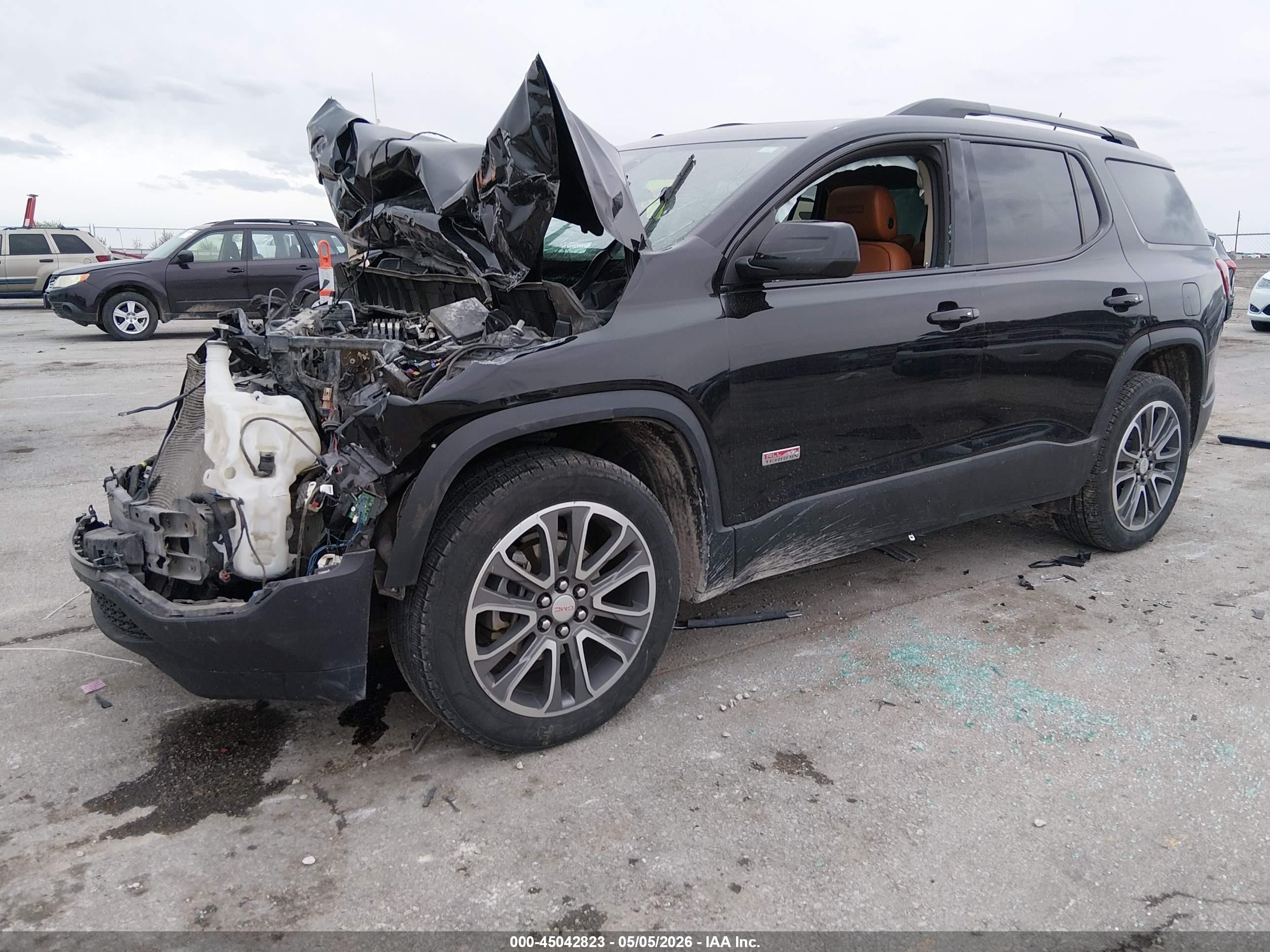 2017 Gmc Acadia Slt-1 Черный vin: 1GKKNVLS6HZ216144