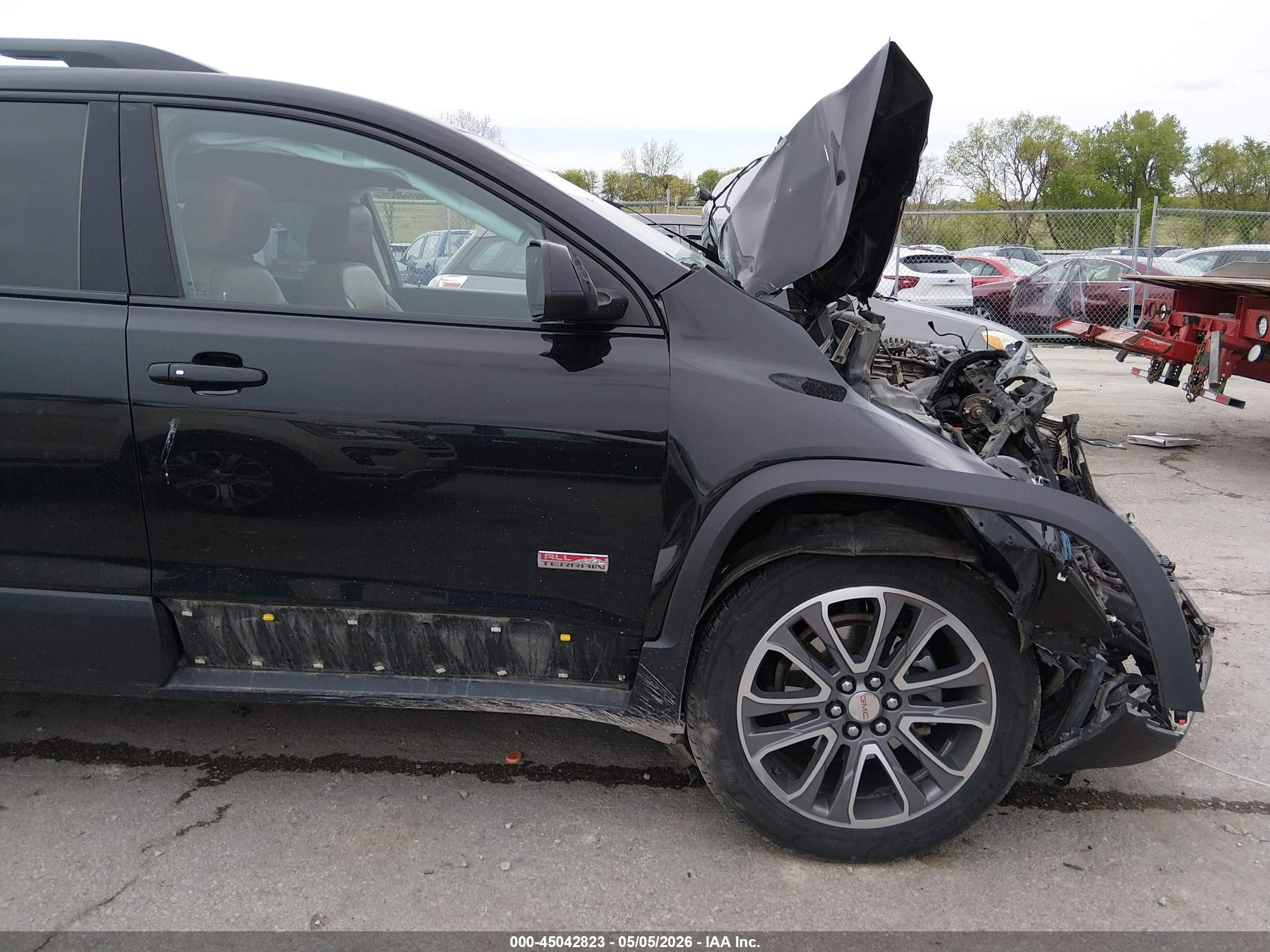 2017 Gmc Acadia Slt-1 Черный vin: 1GKKNVLS6HZ216144