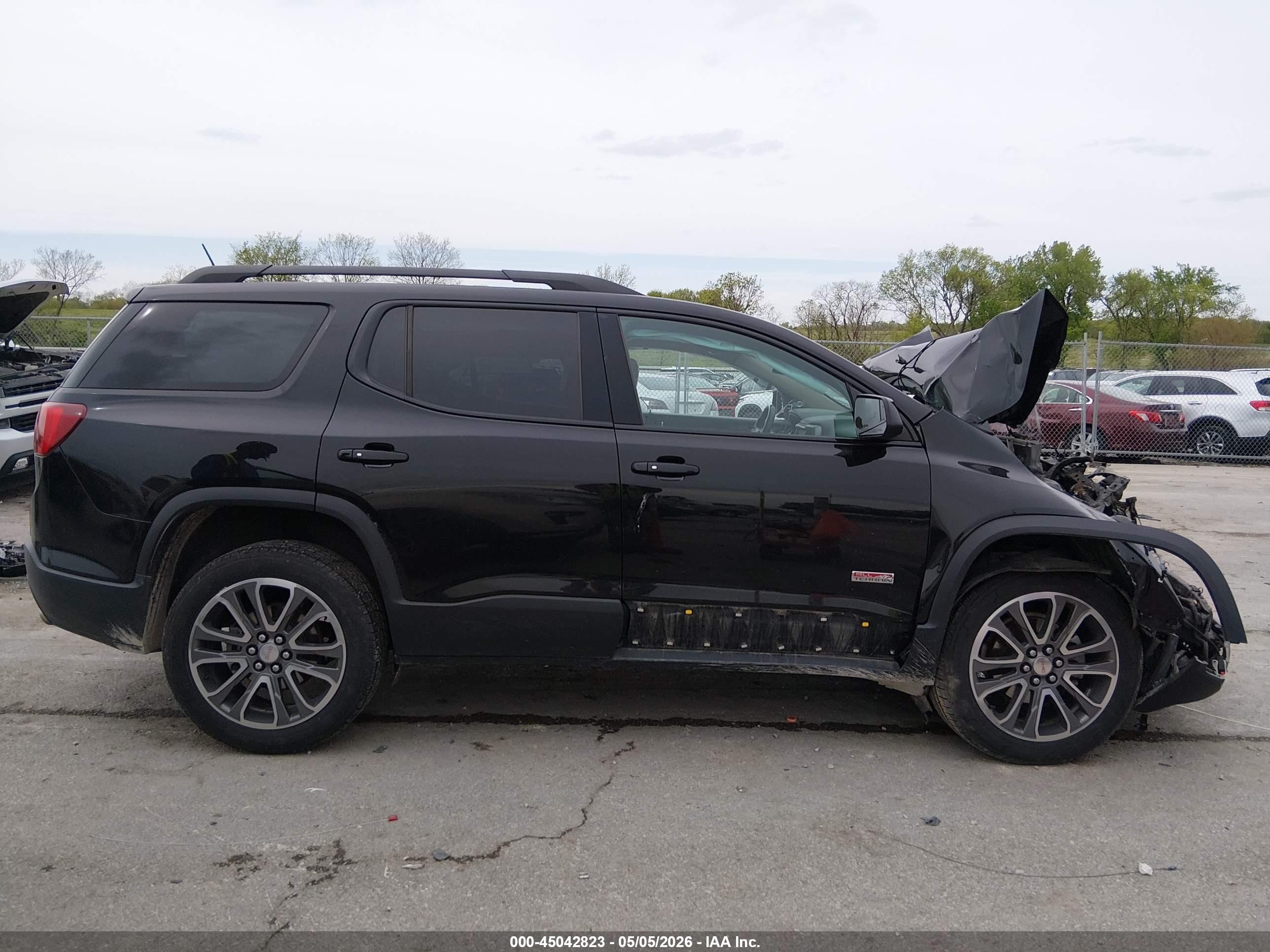 2017 Gmc Acadia Slt-1 Черный vin: 1GKKNVLS6HZ216144