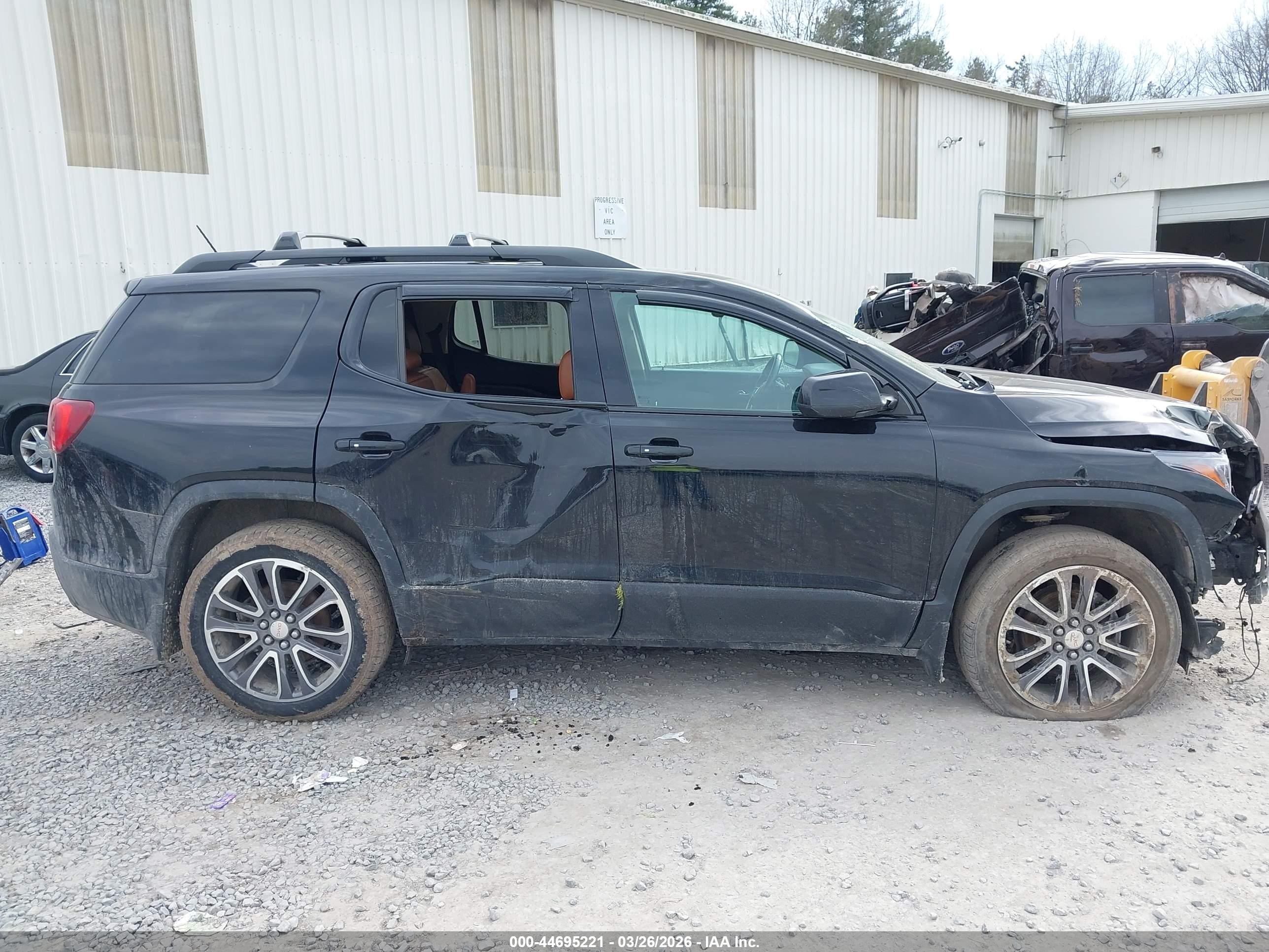 2019 Gmc Acadia Slt-1 Black vin: 1GKKNVLS8KZ124685