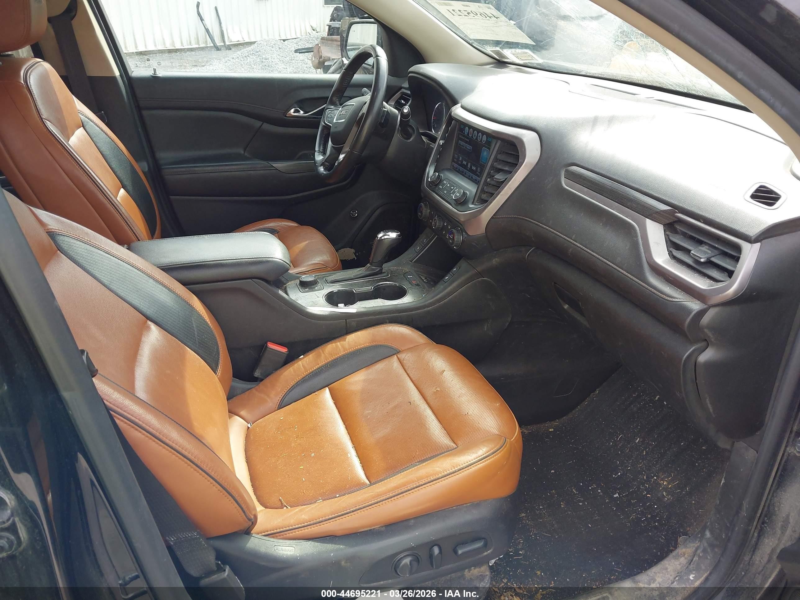 2019 Gmc Acadia Slt-1 Black vin: 1GKKNVLS8KZ124685