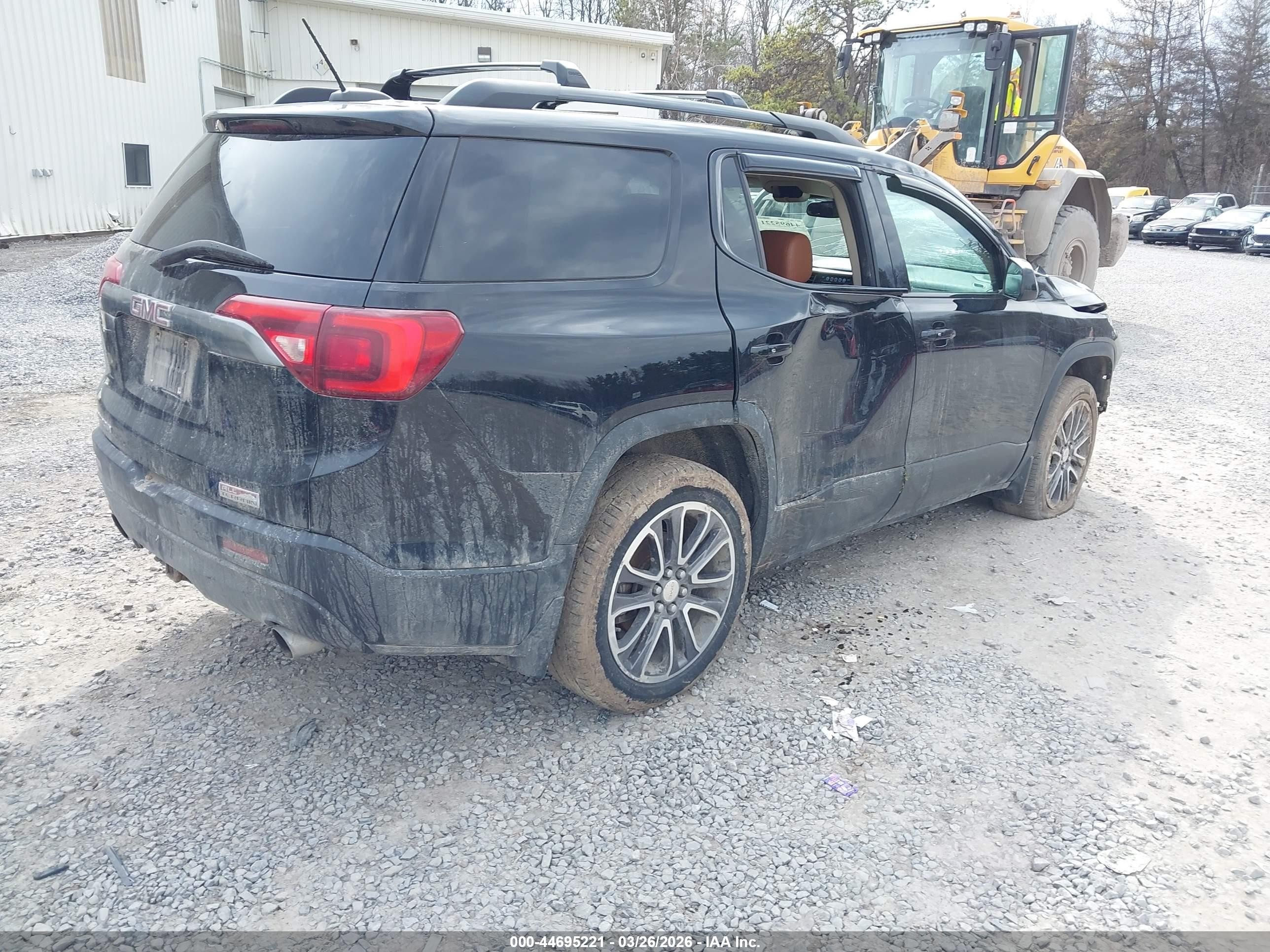 2019 Gmc Acadia Slt-1 Black vin: 1GKKNVLS8KZ124685