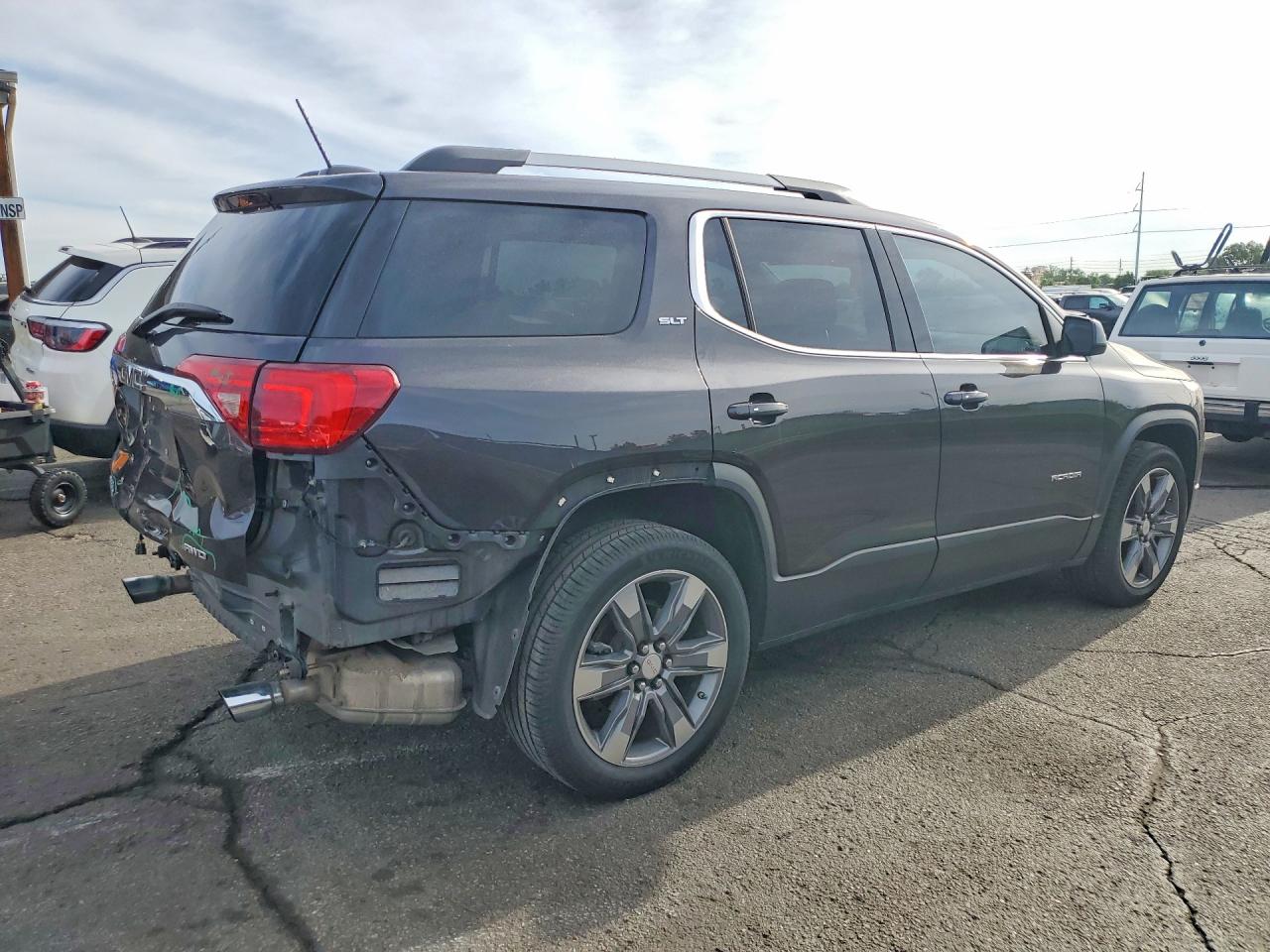 2018 Gmc Acadia Slt-2 Gray vin: 1GKKNWLS0JZ157278