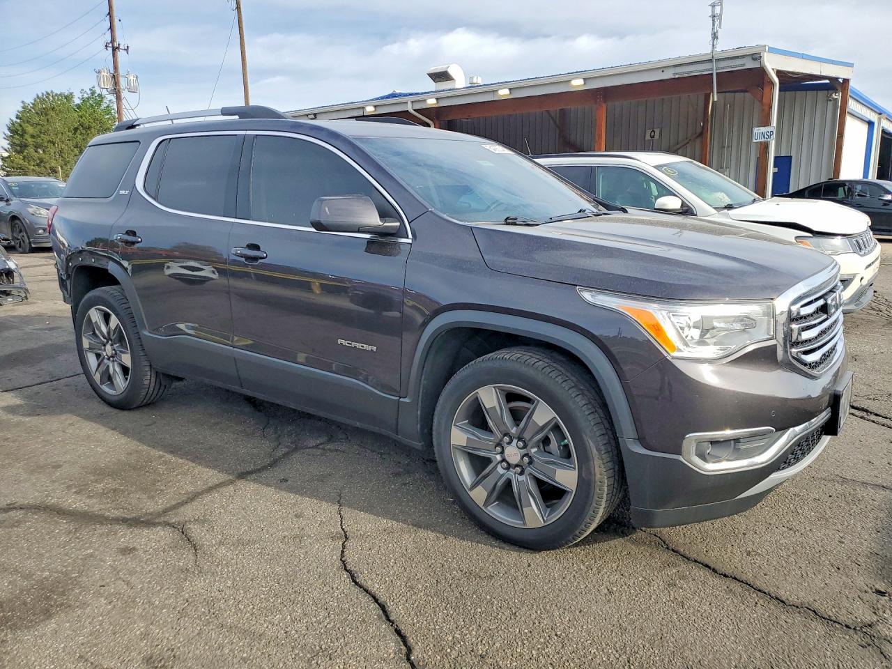 2018 Gmc Acadia Slt-2 Gray vin: 1GKKNWLS0JZ157278